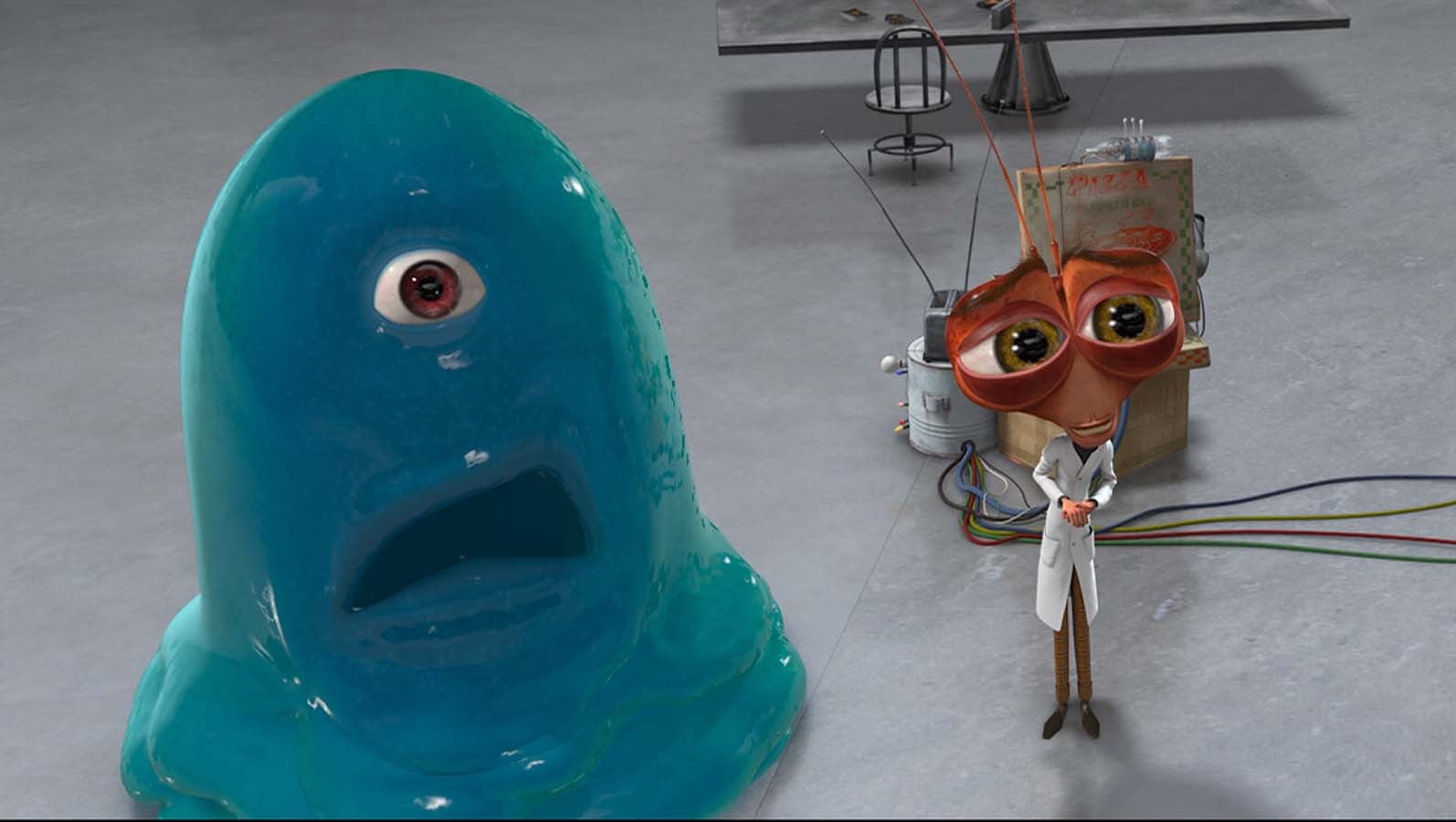 no people, technology, humor, fun, single object, human representation, male likeness, toy, art and craft, indoors, Monsters vs. Aliens, equipment, plastic, HD Wallpaper