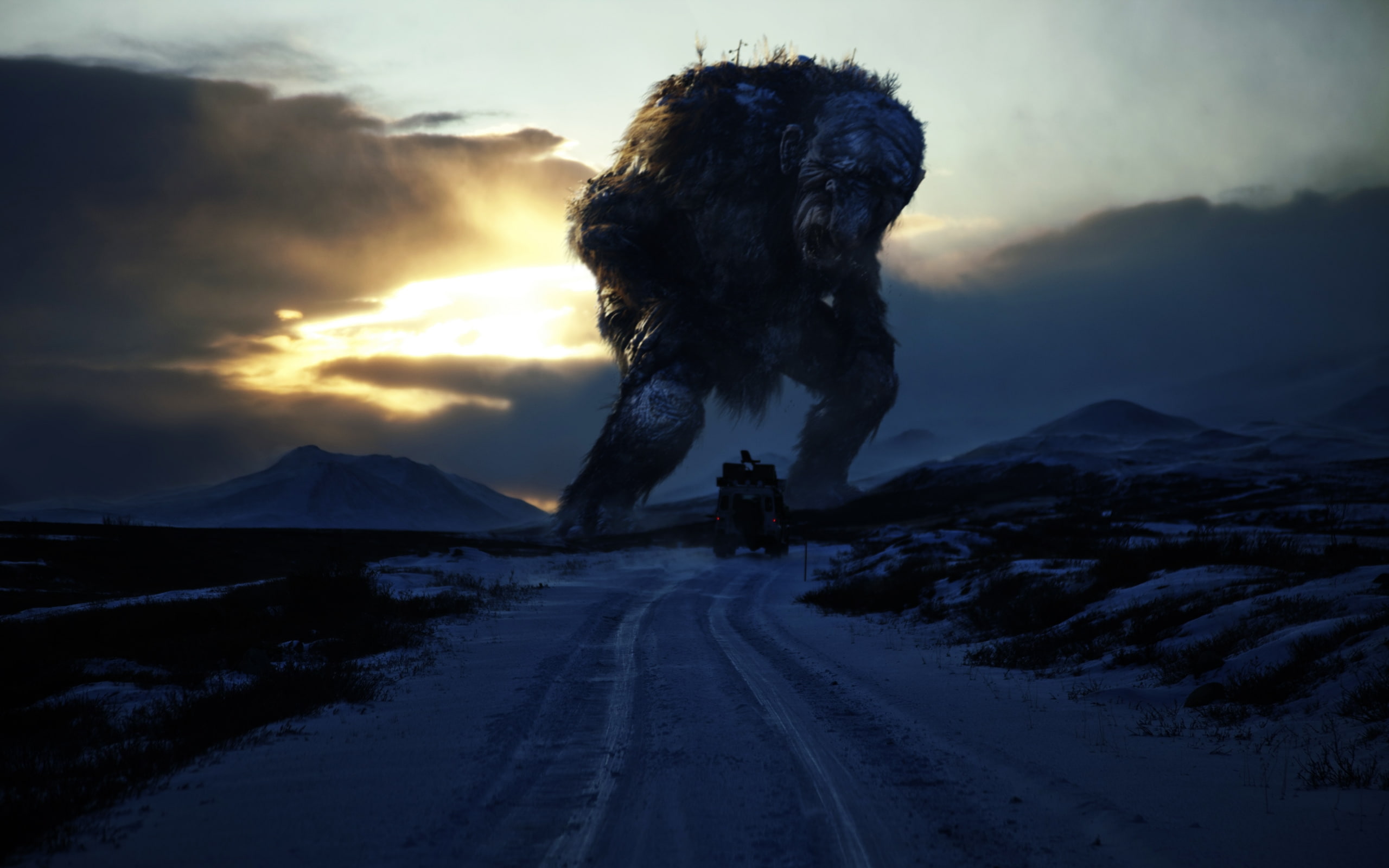 hunter, troll, 2K, HD Wallpaper