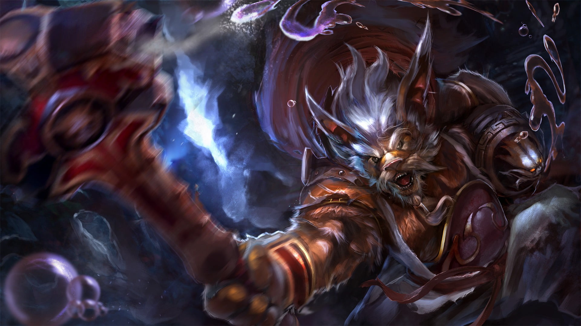 rooster, close-up, Defense of the ancient, backgrounds, event, no people, music, 1080P, long exposure, hero, Brewmaster, indoors, Dota 2, brown, nature, HD Wallpaper