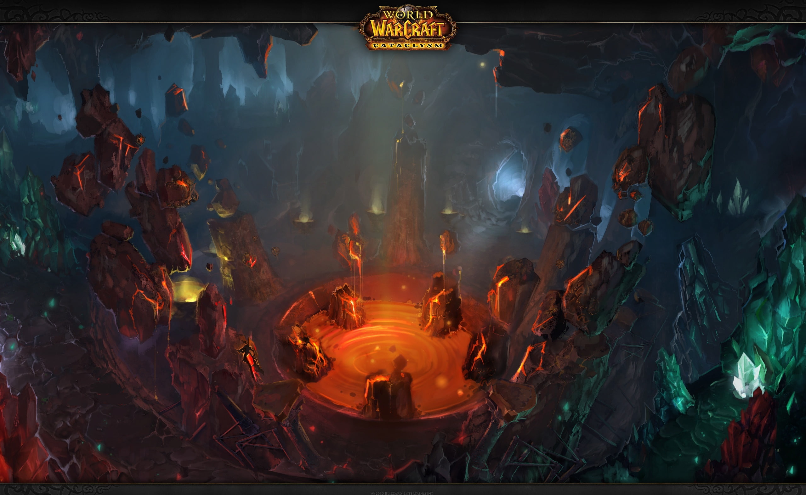 concept art, group of people, 2K, nature, blurred motion, spirituality, cover, fire, fire - natural phenomenon, Games, outdoors, World Of Warcraft, auto post production filter, HD Wallpaper
