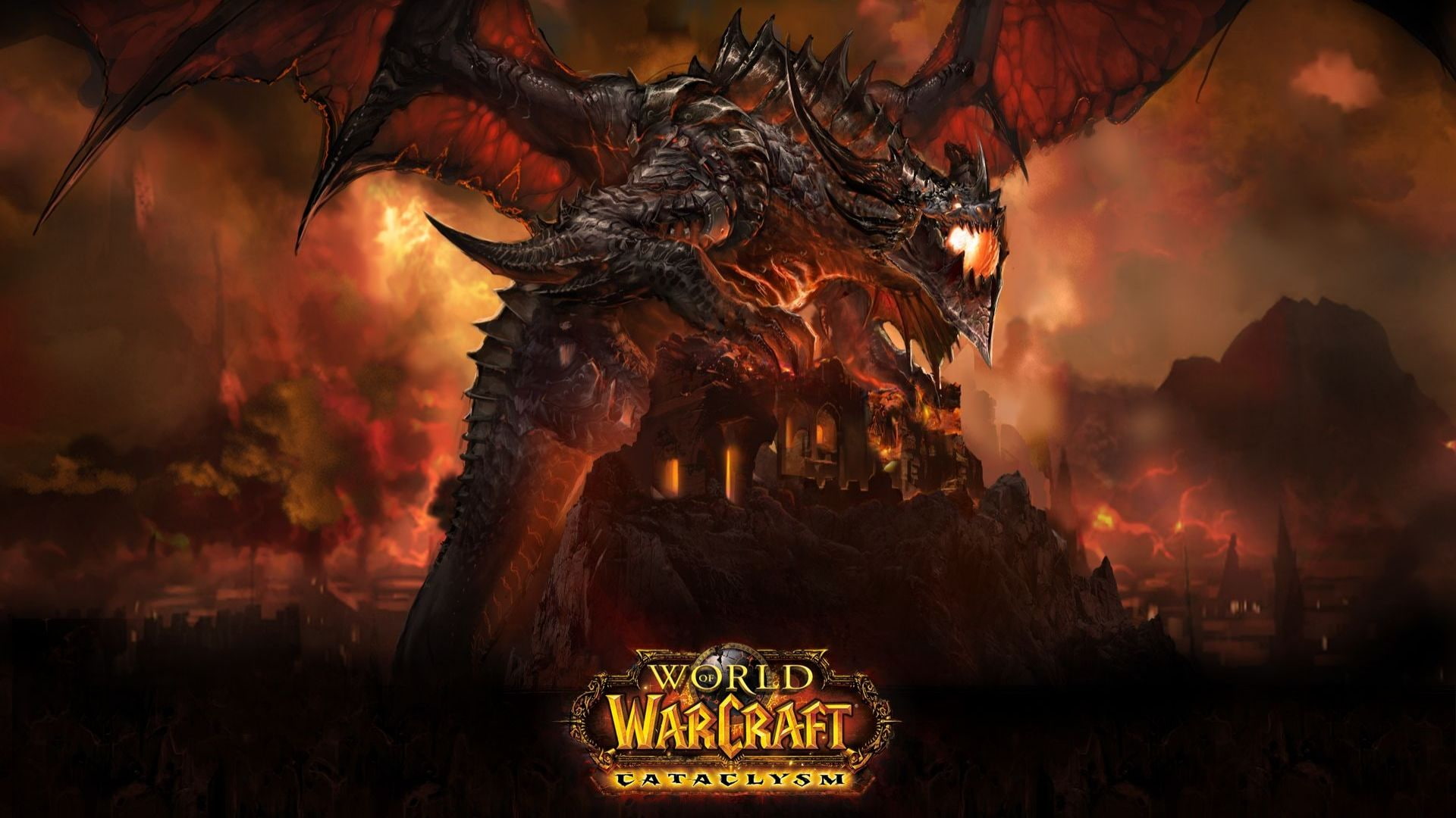 deathwing, world of warcraft, 1080P, World Of Warcraft: Cataclysm, HD Wallpaper