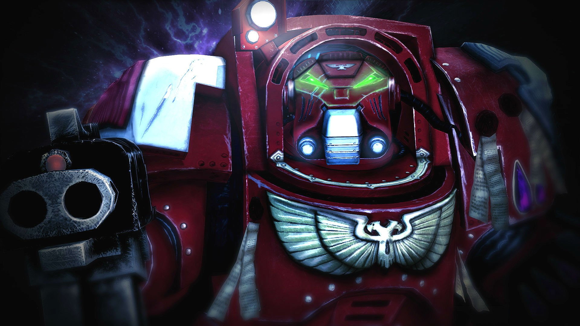 Fighting, no people, machinery, red, Futuristic, technology, illuminated, action, control panel, fantasy, selective focus, deathwing, vehicle interior, HD Wallpaper