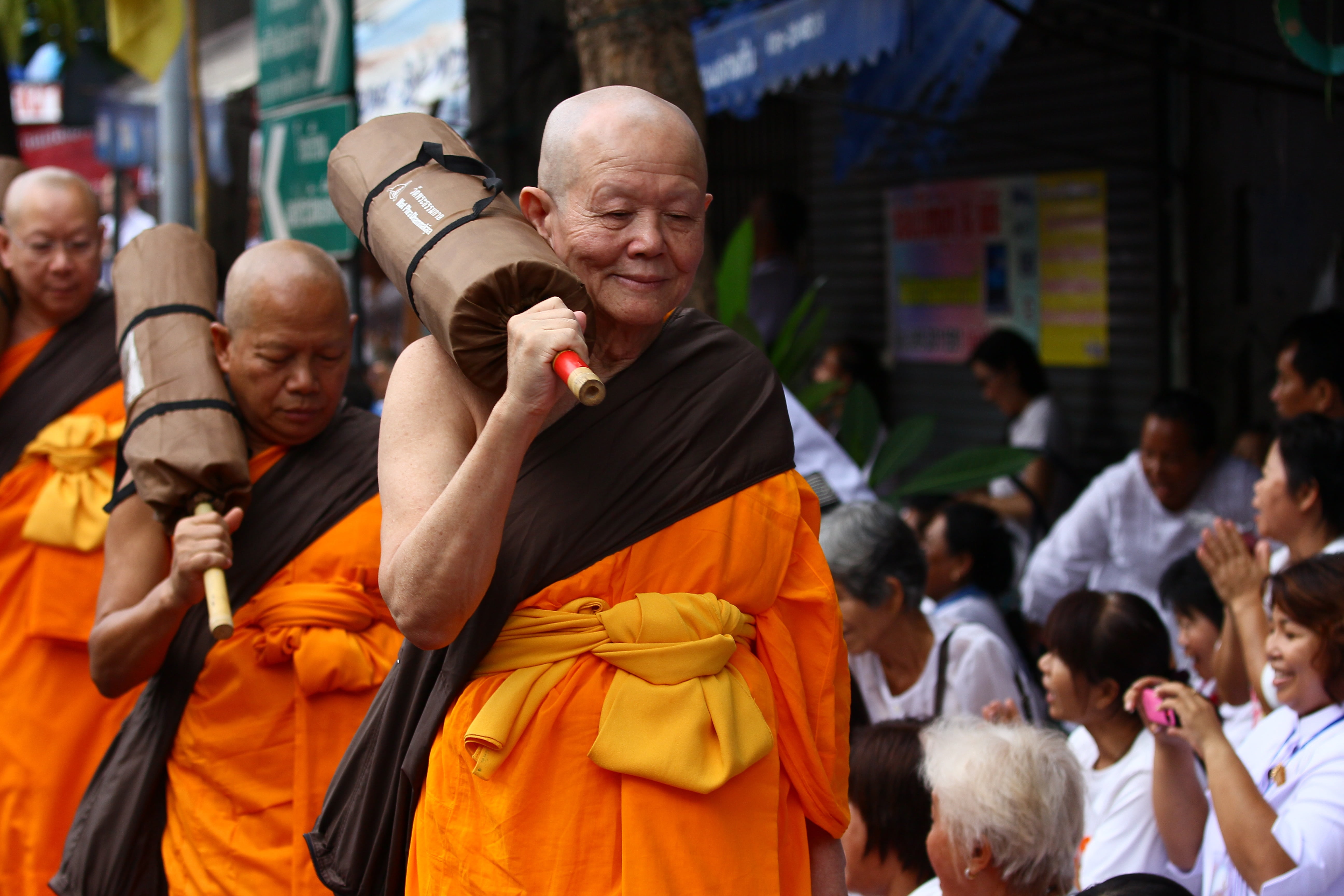 budhas, belief, asia, holding, tradition, buddhism, buddhists, thai, architecture, outdoors, senior adult, festival, dhammakaya pagoda, religion, more than, HD Wallpaper