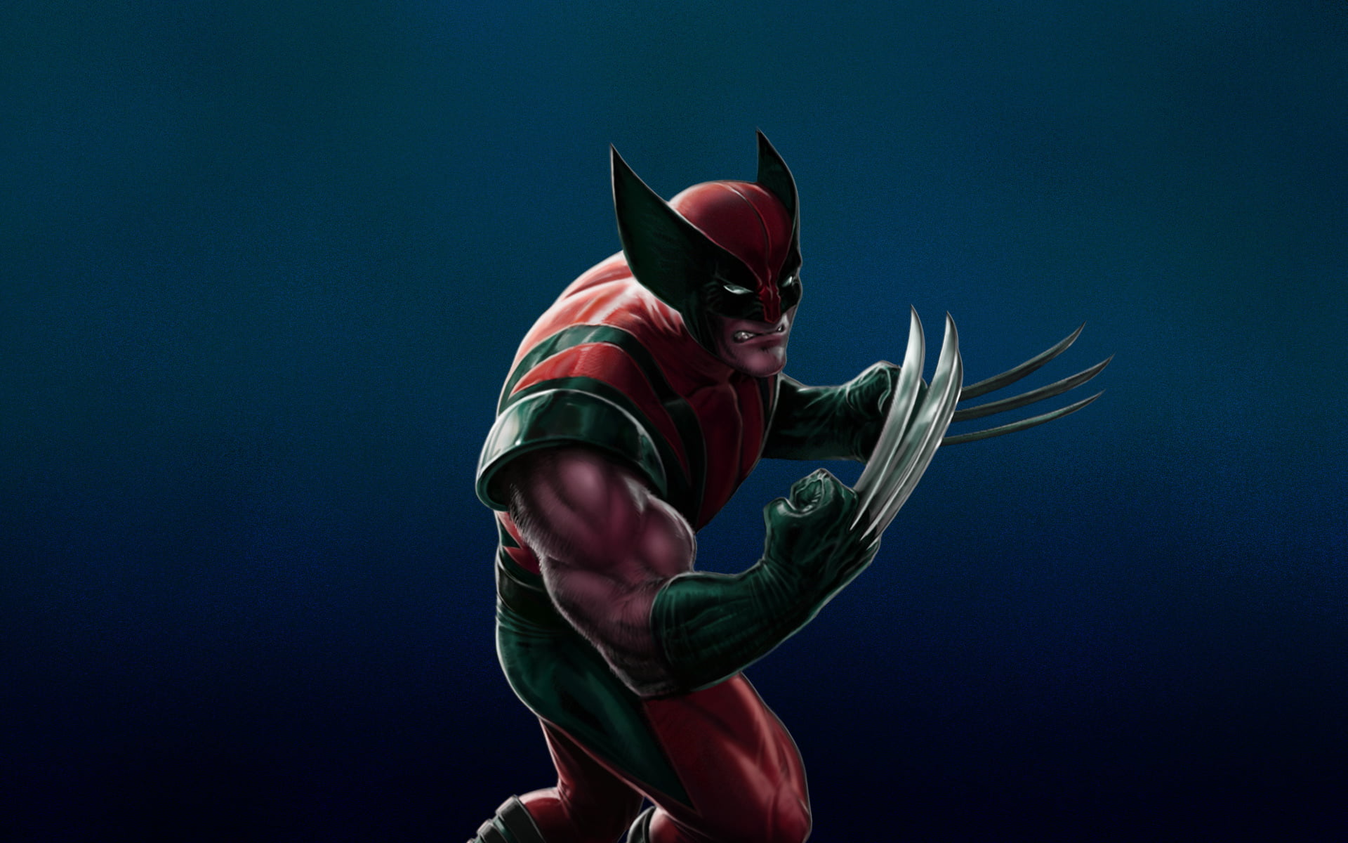 outdoors, Marvel, three quarter length, Logan, blue, x-men, young adult, Comics, x, one Person, colored background, clothing, anger, people, sport, men, HD Wallpaper