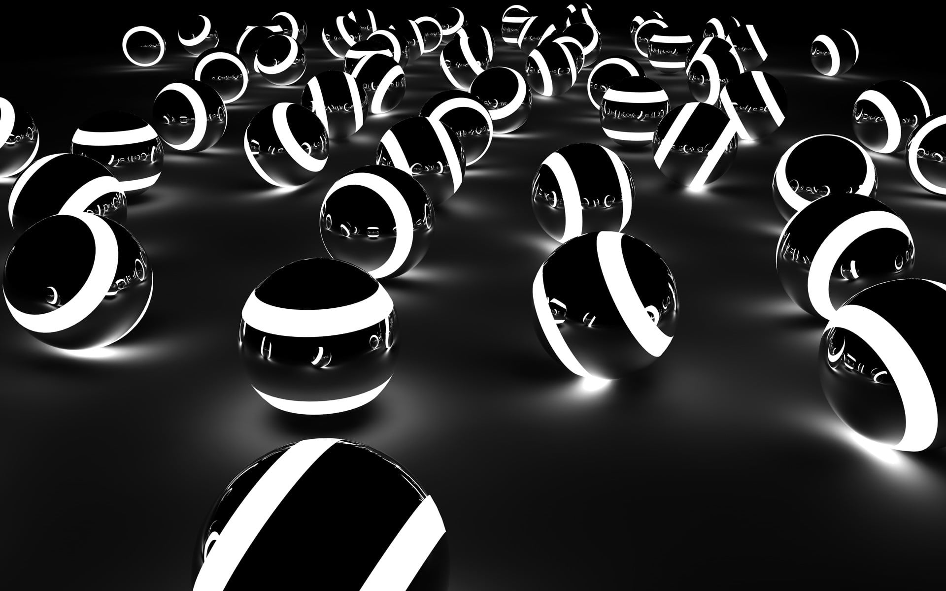 white, cup, 1080P, close-up, balls, no people, studio shot, lights, black, glowing, led, creativity, night, dark, in a row, reflection, group, still life, HD Wallpaper