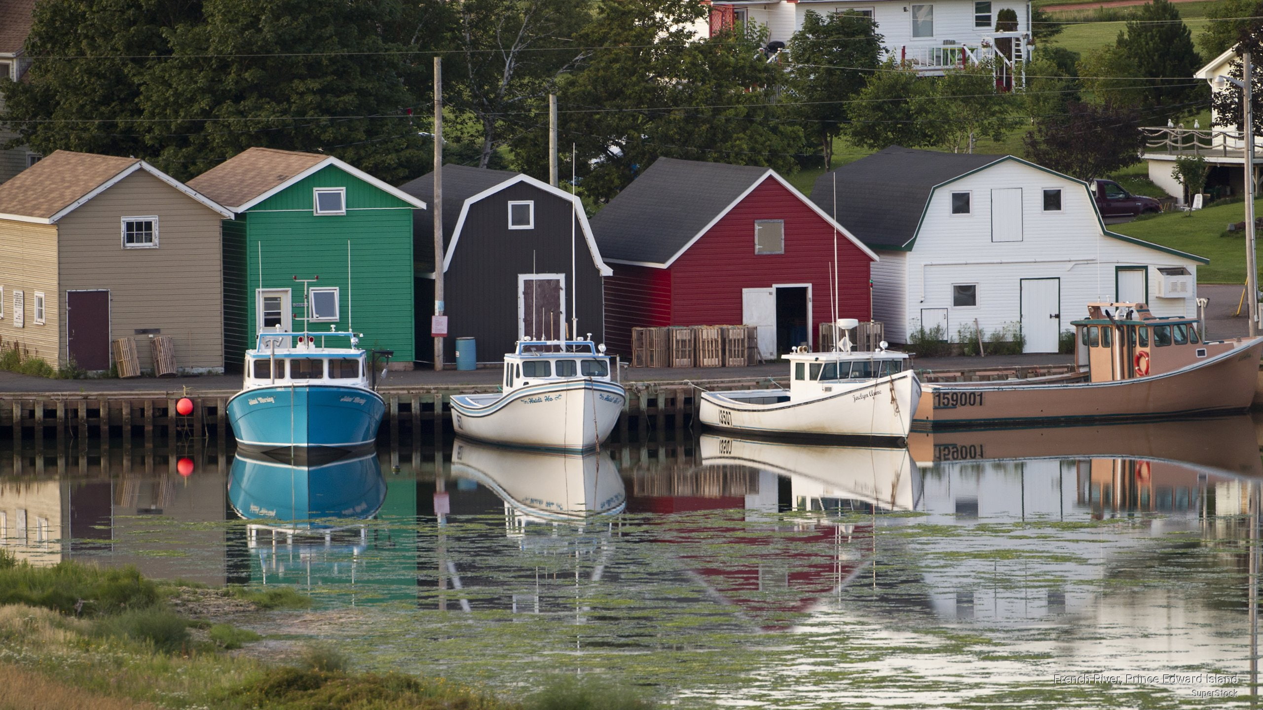 edward, island, river, Architecture, prince, french, 2K, HD Wallpaper