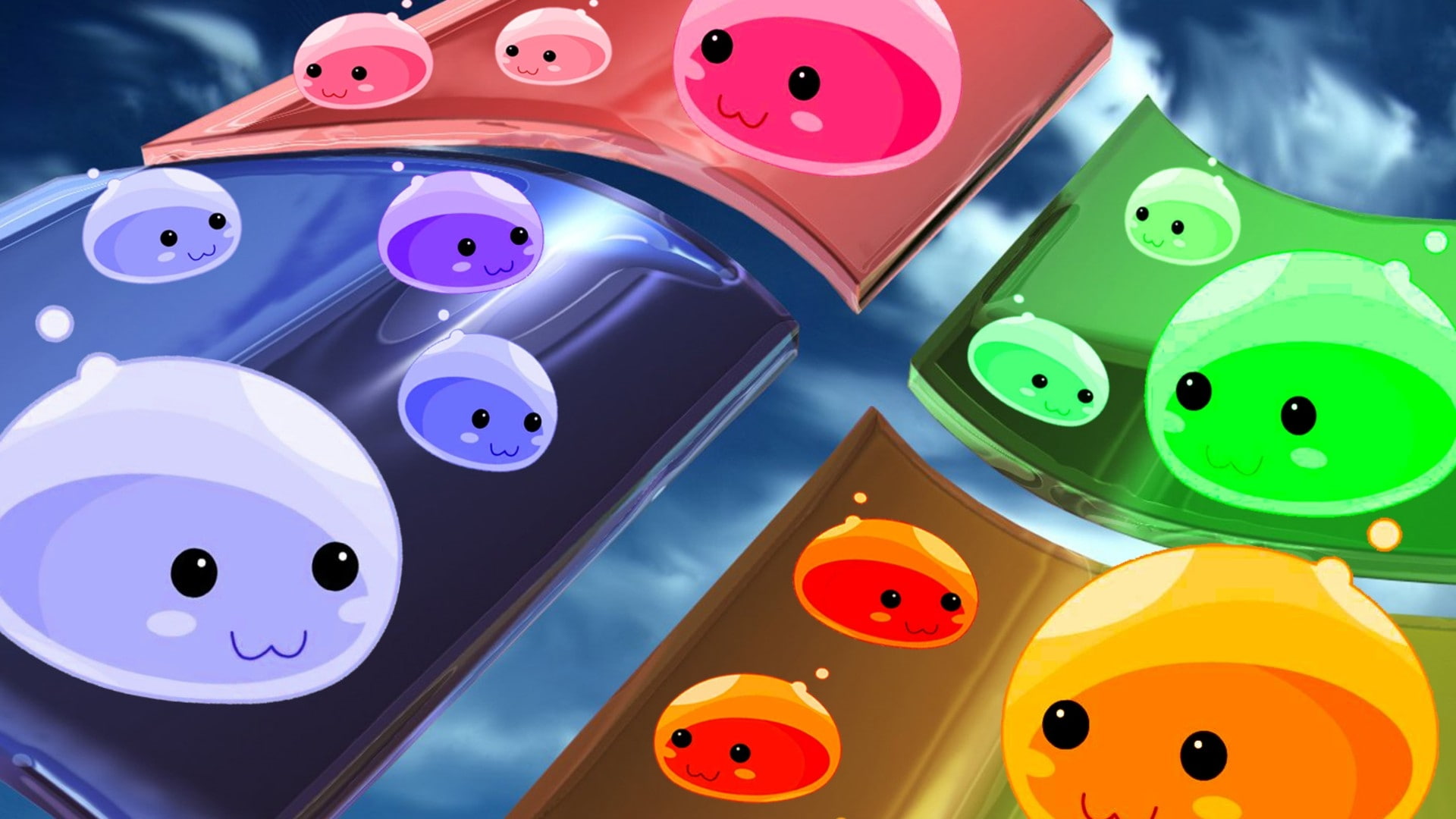 online, technology, 1080P, monsters, hd, Microsoft Windows, slime monsters, ragnarok, microsoft, windows, Flags, Ragnarok Online, slime, art, HD Wallpaper