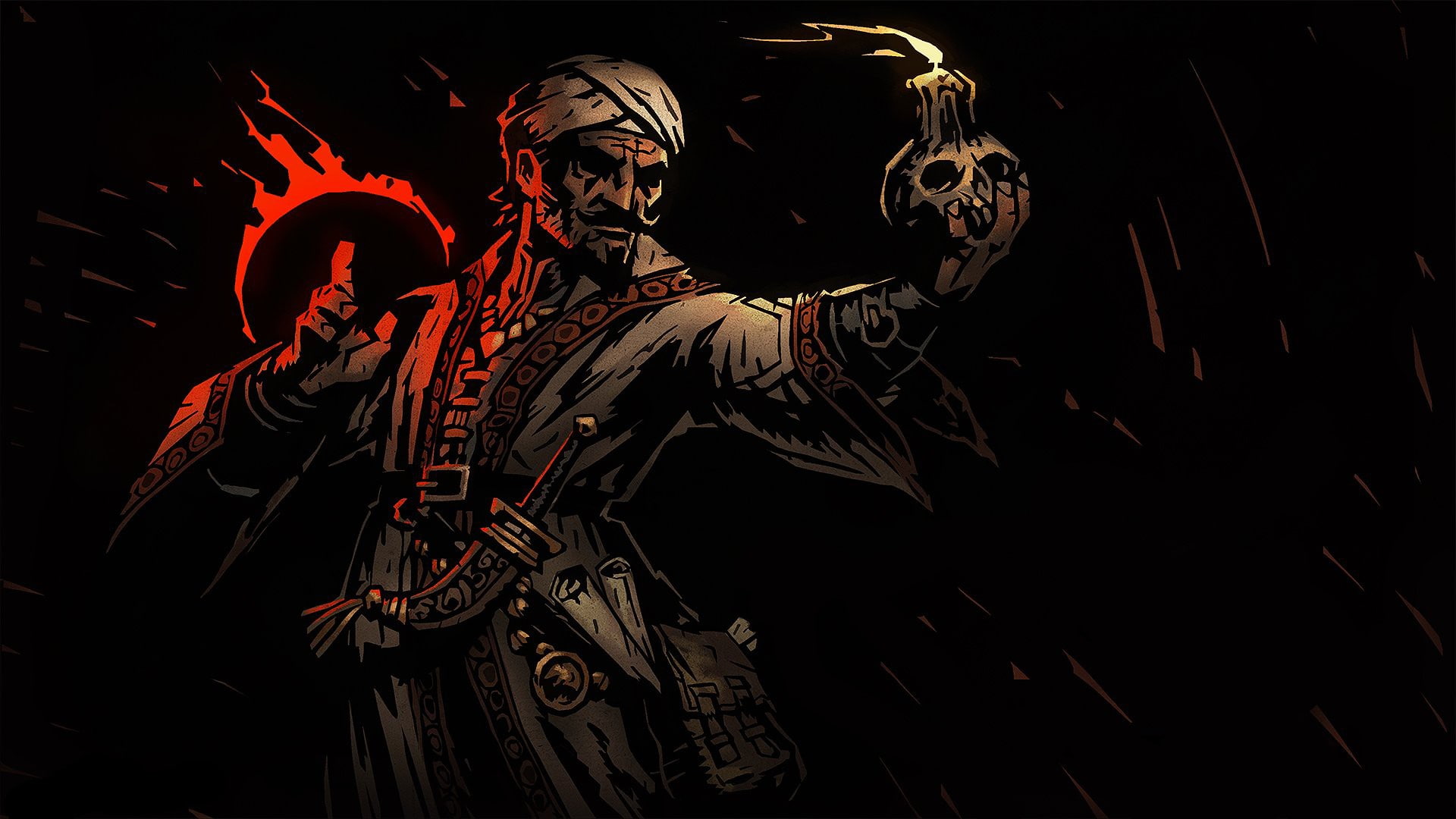 human representation, creativity, human body part, indoors, art and craft, leisure activity, people, lifestyles, Darkest Dungeon, Occultist, arts culture and entertainment, HD Wallpaper
