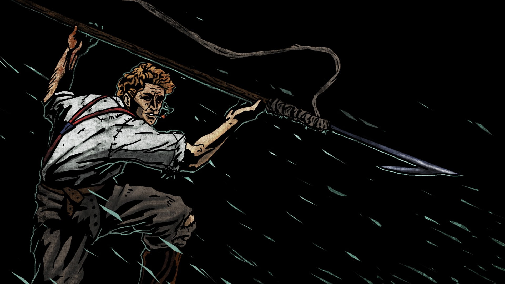 1080P, Darkest Dungeon, video games, dark, HD Wallpaper