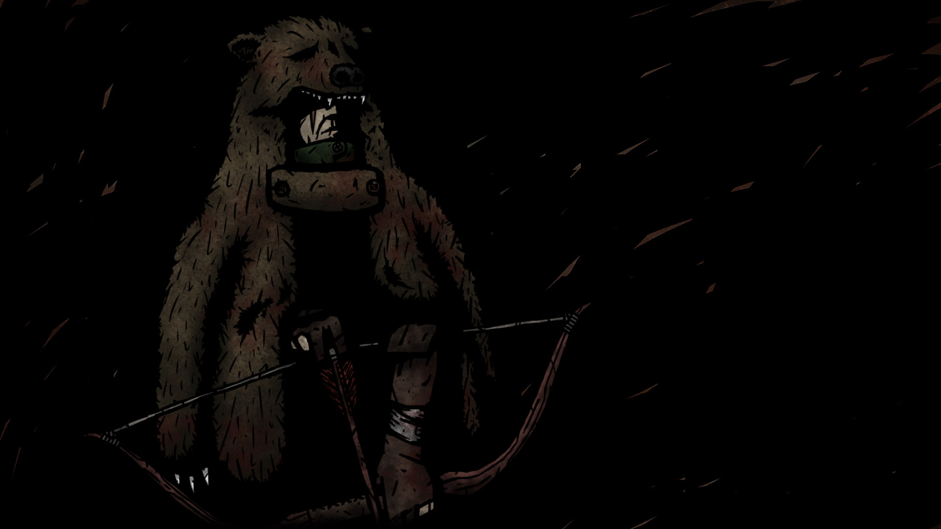 no people, 1080P, human representation, nature, Darkest Dungeon, copy space, representation, tree, standing, spooky, land, full length, outdoors, night, HD Wallpaper