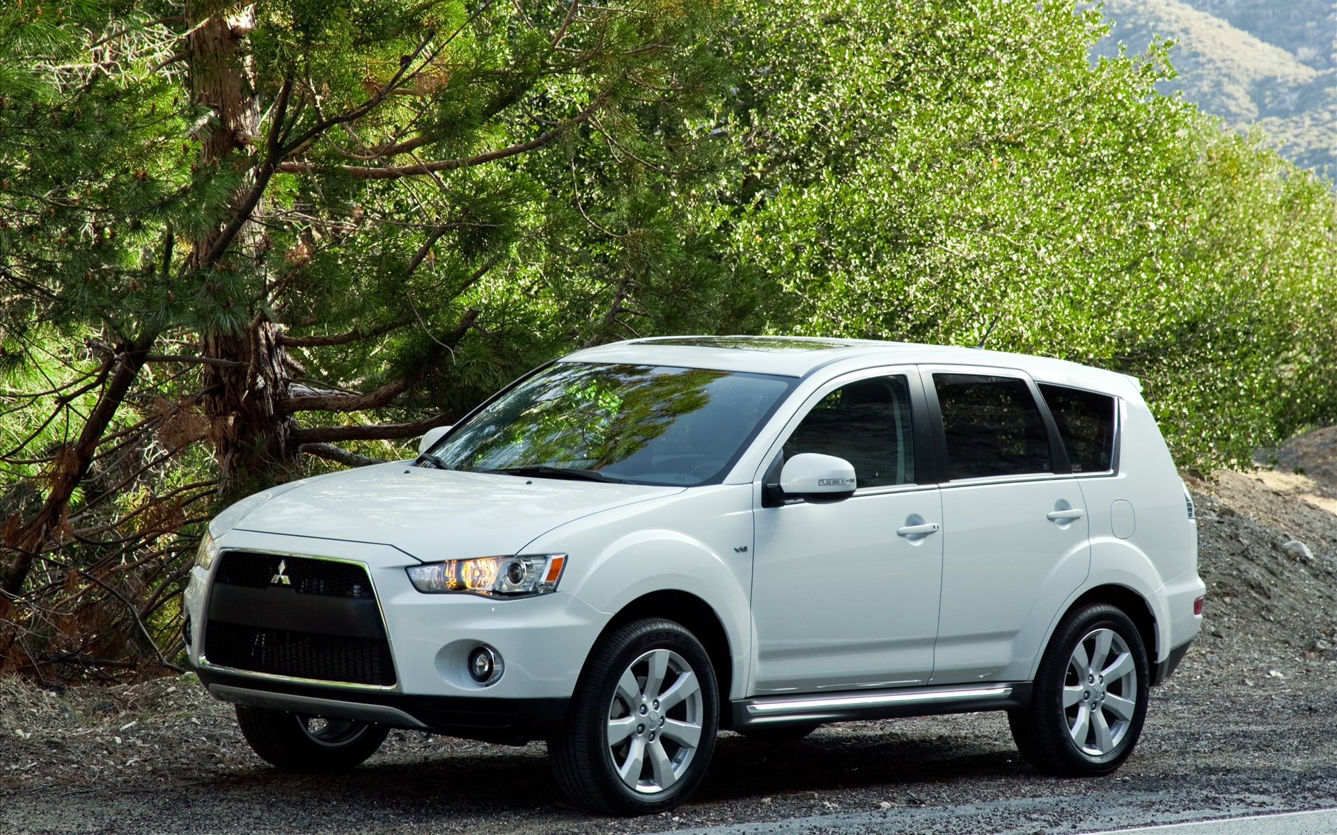 outlander, gt, 2010, mitsubishi, 1080P, outler, HD Wallpaper