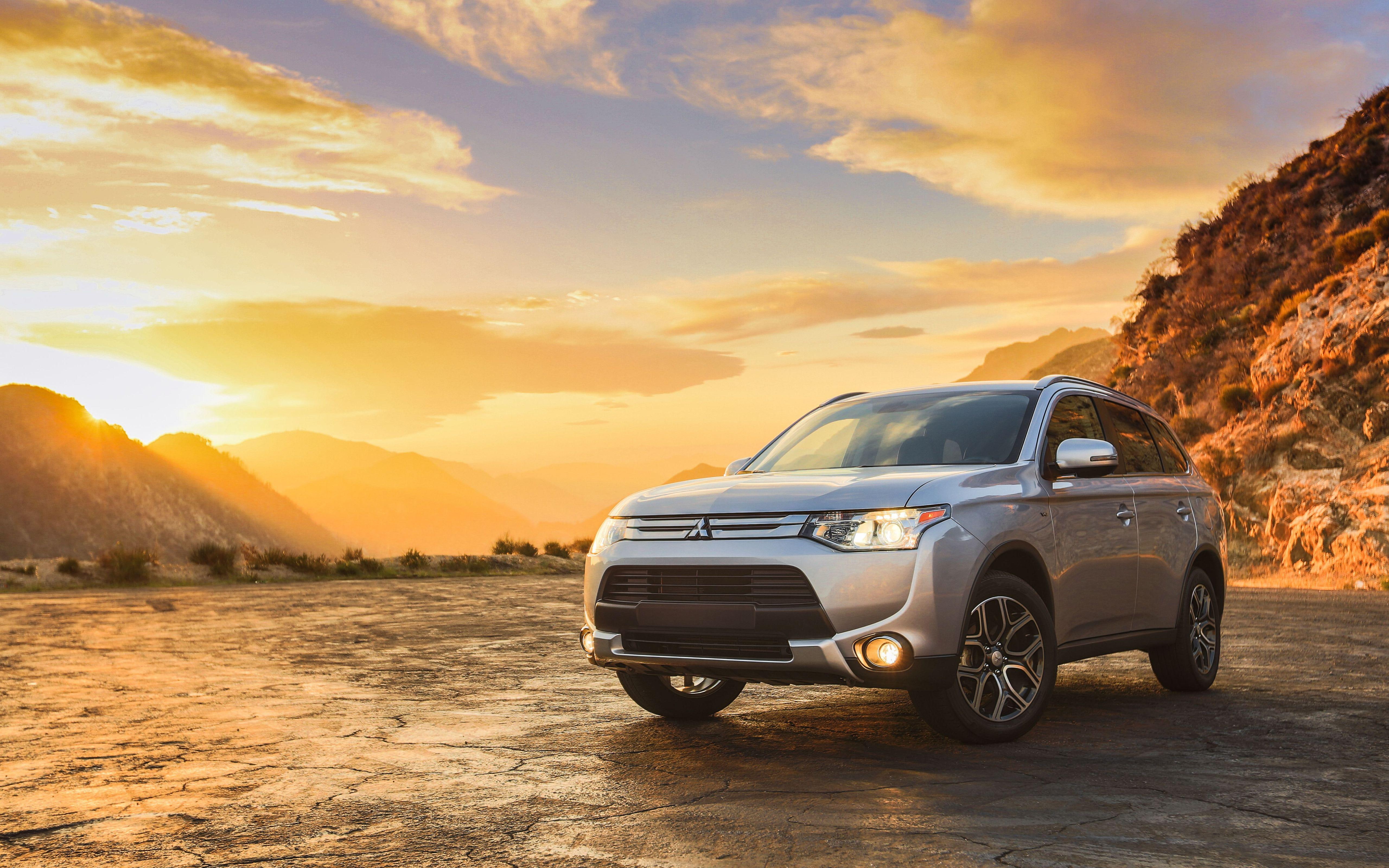 version, mitsubishi, usa, 2014, gt, outlander, cars, 5K, HD Wallpaper