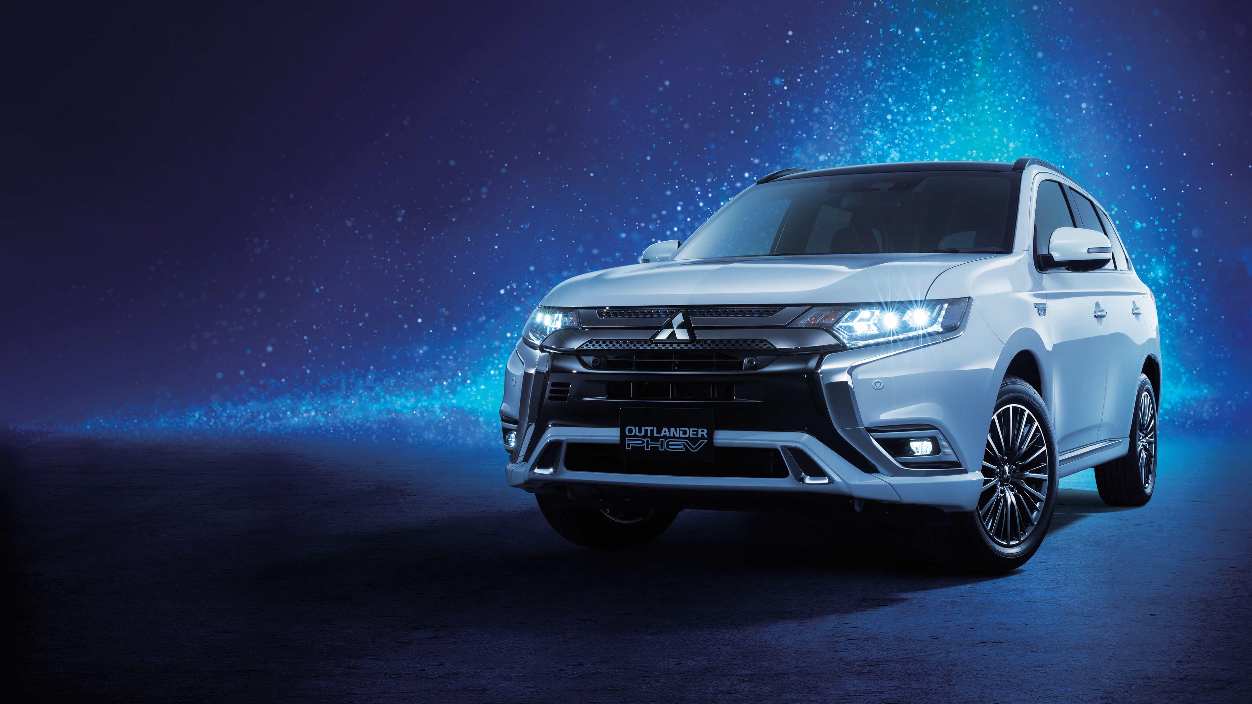 PHEV, Outlander, 2018, 4K, Mitsubishi, HD Wallpaper