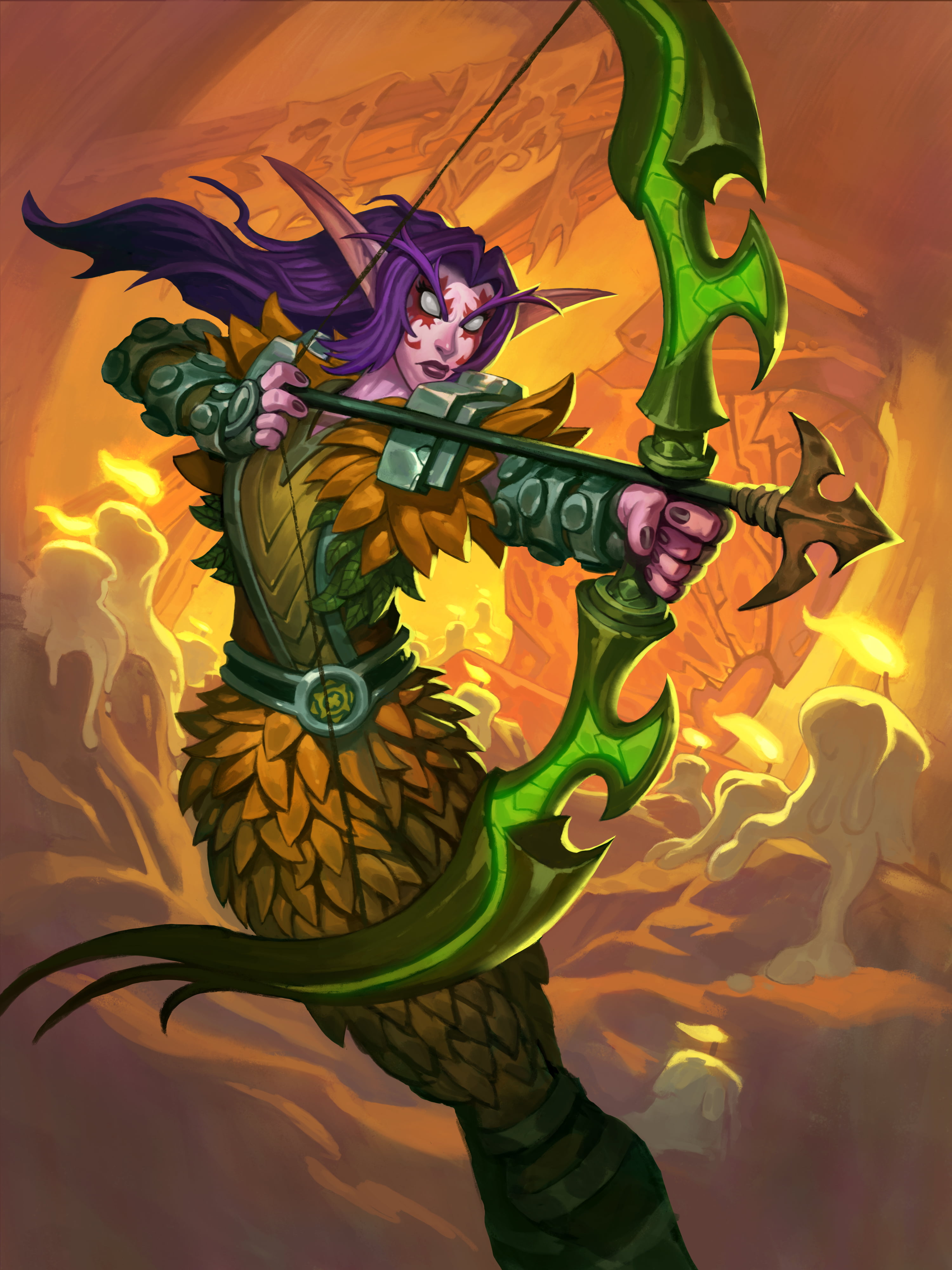 outdoors, paint, music, 4K, city, art and craft, creativity, people, close-up, Hearthstone: Kobolds and Catacombs, green color, night, festival, multi colored, Phone HD Wallpaper