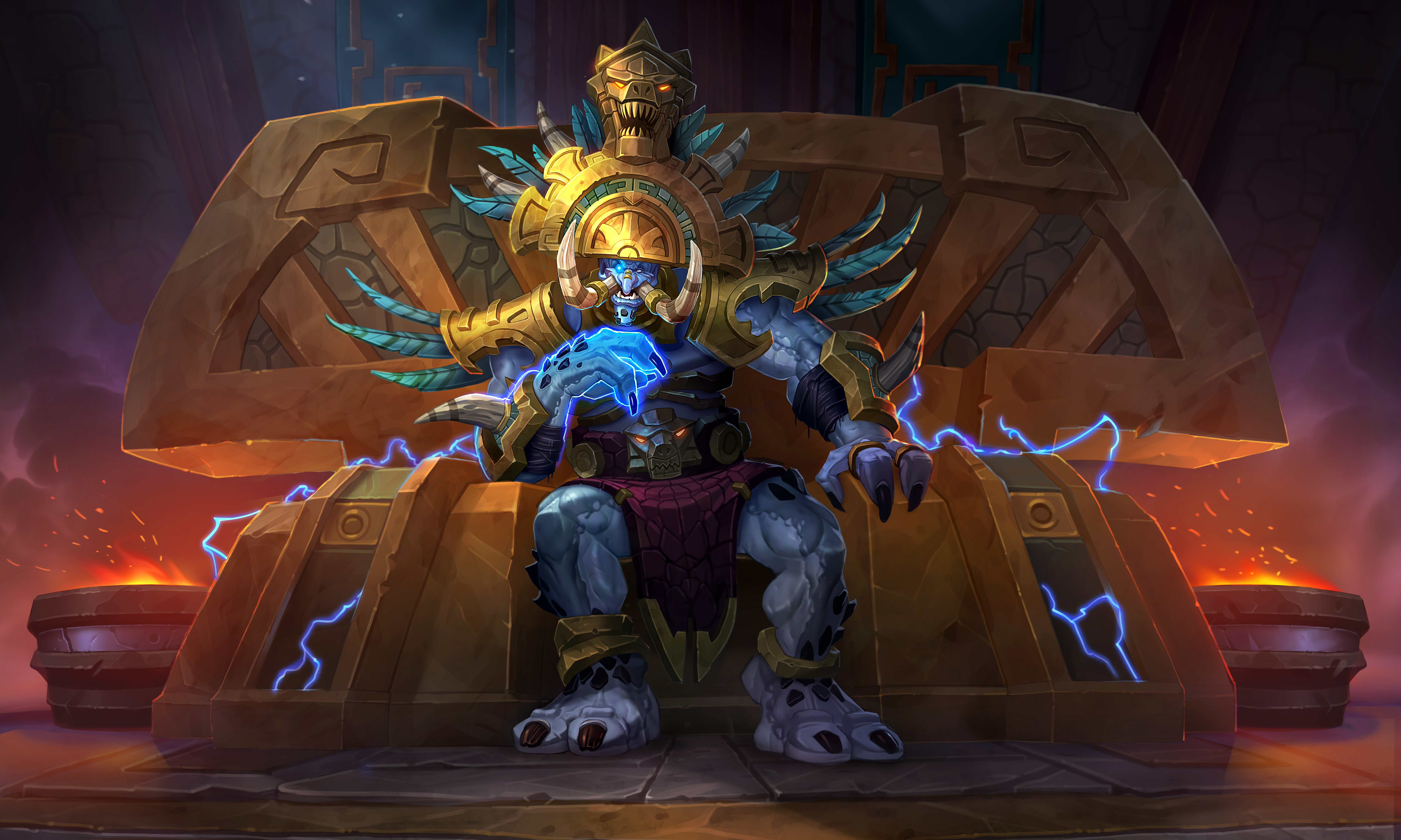 PC gaming, 5K, video games, Hearthstone, Rastakhans Rumble, HD Wallpaper