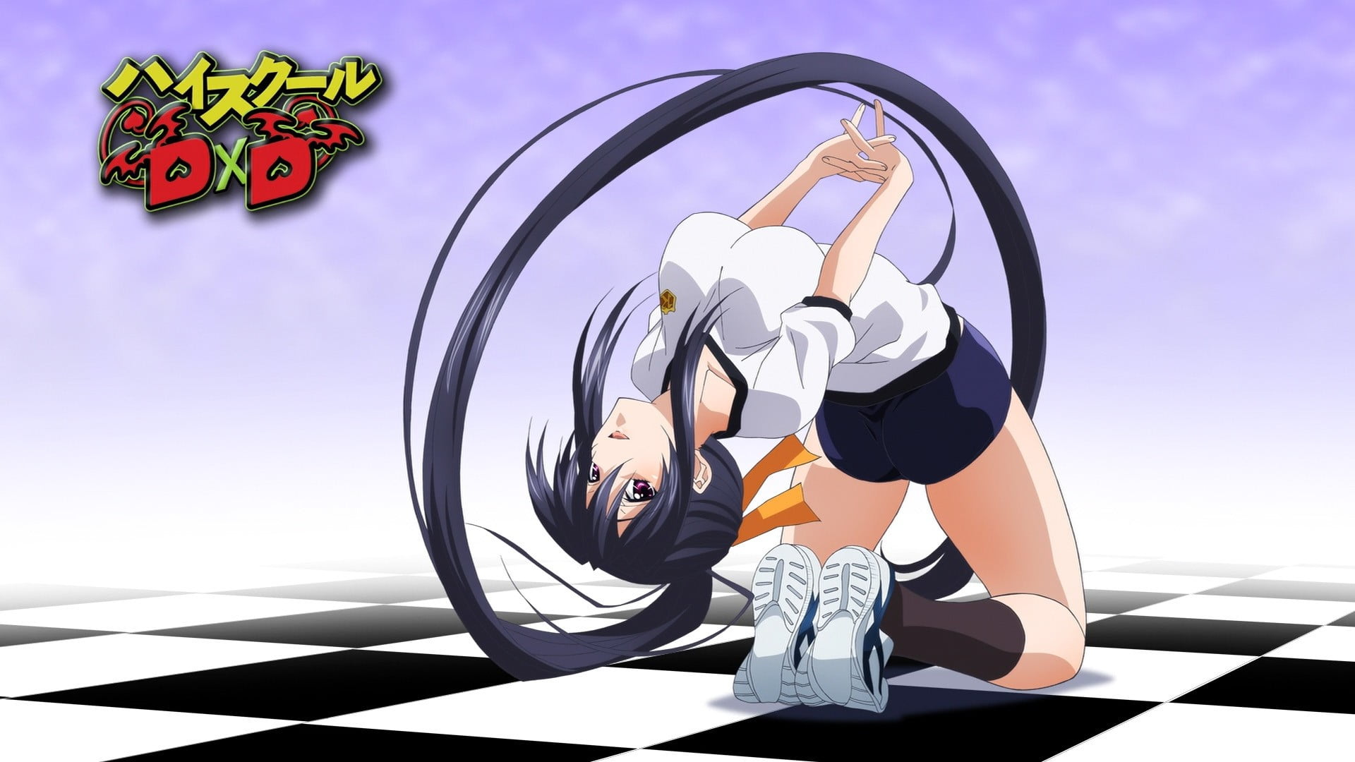 circle, sport, connection, highschool, creativity, design, wheel, anime, no people, sunlight, transportation, symbol, sky, representation, Highschool DxD, HD Wallpaper