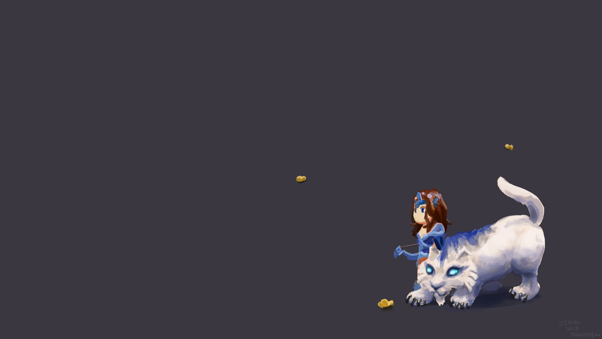 art, dota, mirana, 2K, HD Wallpaper