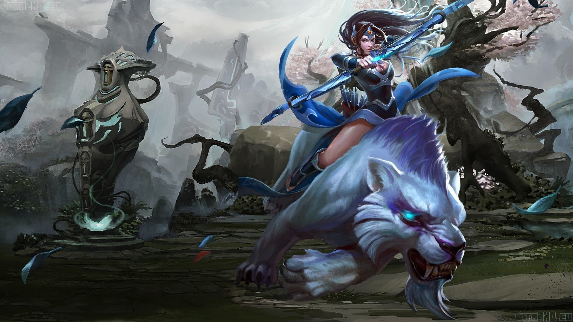 DotA 2, 1080P, Mirana (Dota 2), Dota, HD Wallpaper