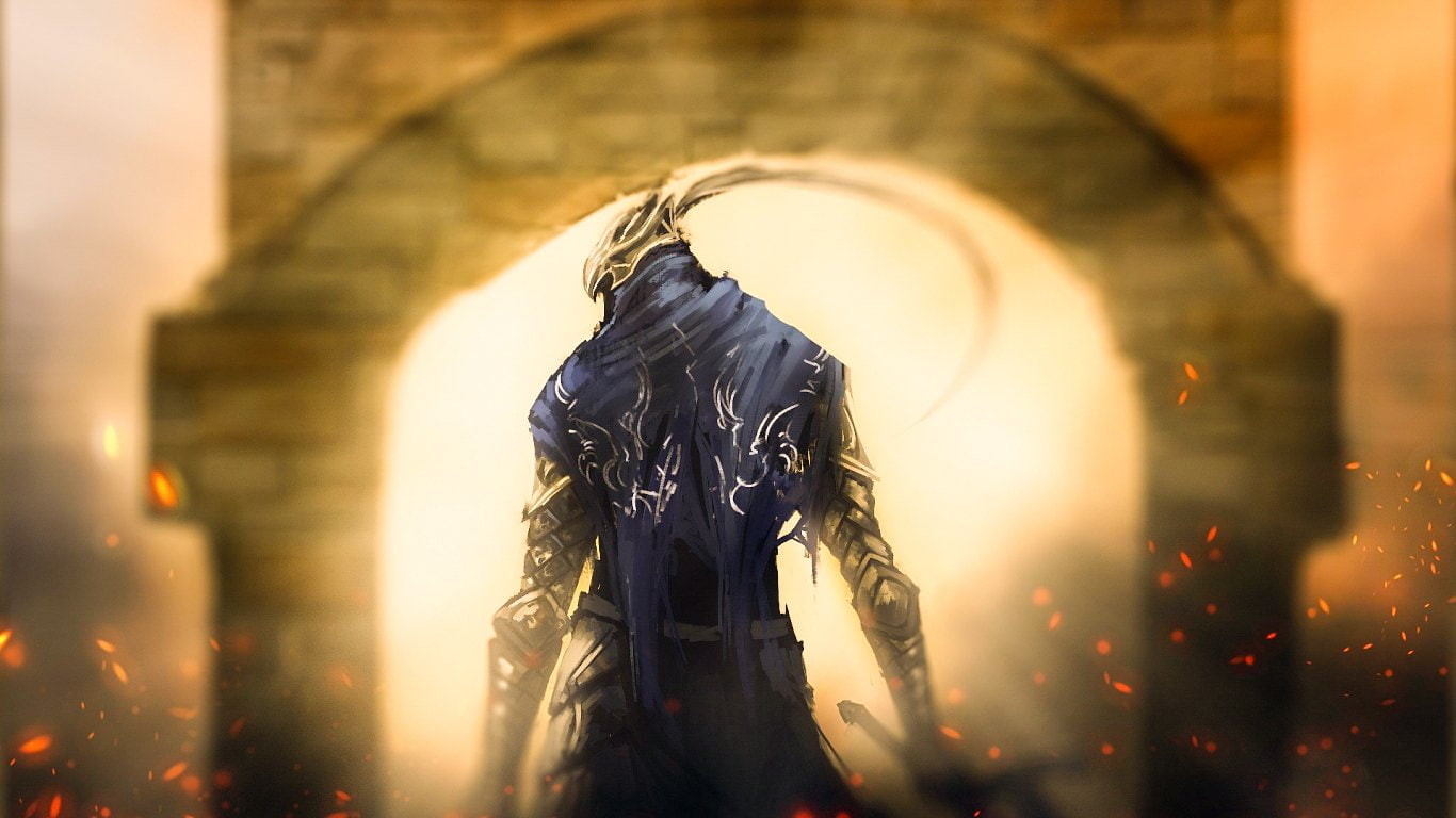 Warrior, suit, wearing, Dark Souls, Artorias Of The Abyss, 720P, Knight, armor, Castle, man, HD Wallpaper