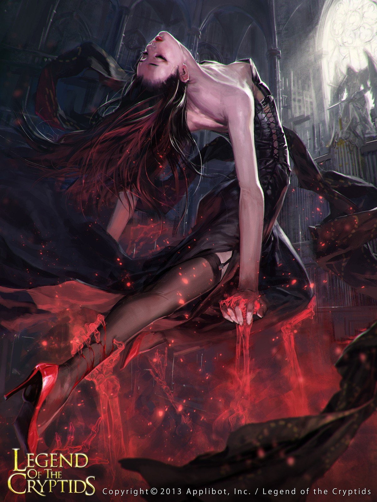 720P, Anime Girls, Legend Of The Cryptids, Phone HD Wallpaper