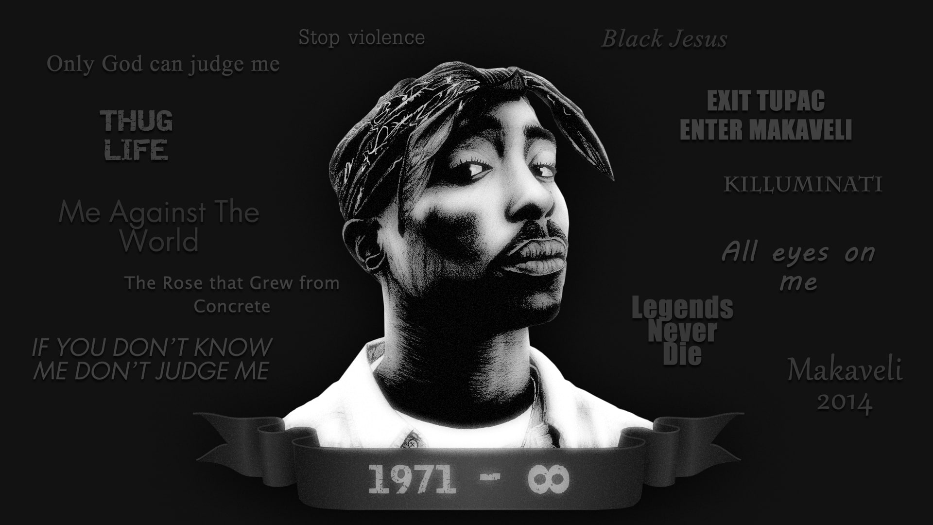tupac, shakur, 1080P, hd, music, HD Wallpaper