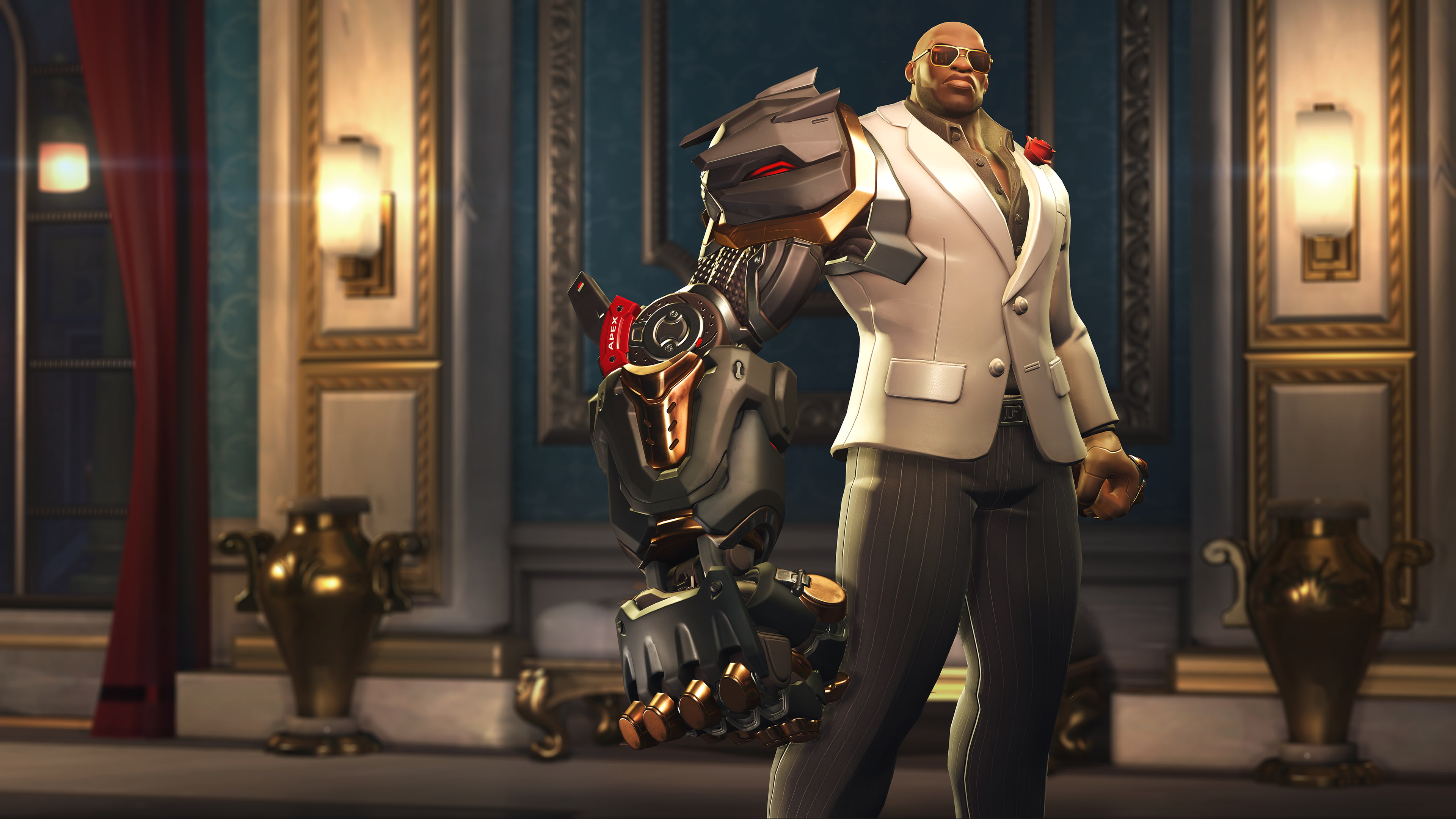 4K, Video Game, Doomfist (Overwatch), Overwatch, HD Wallpaper