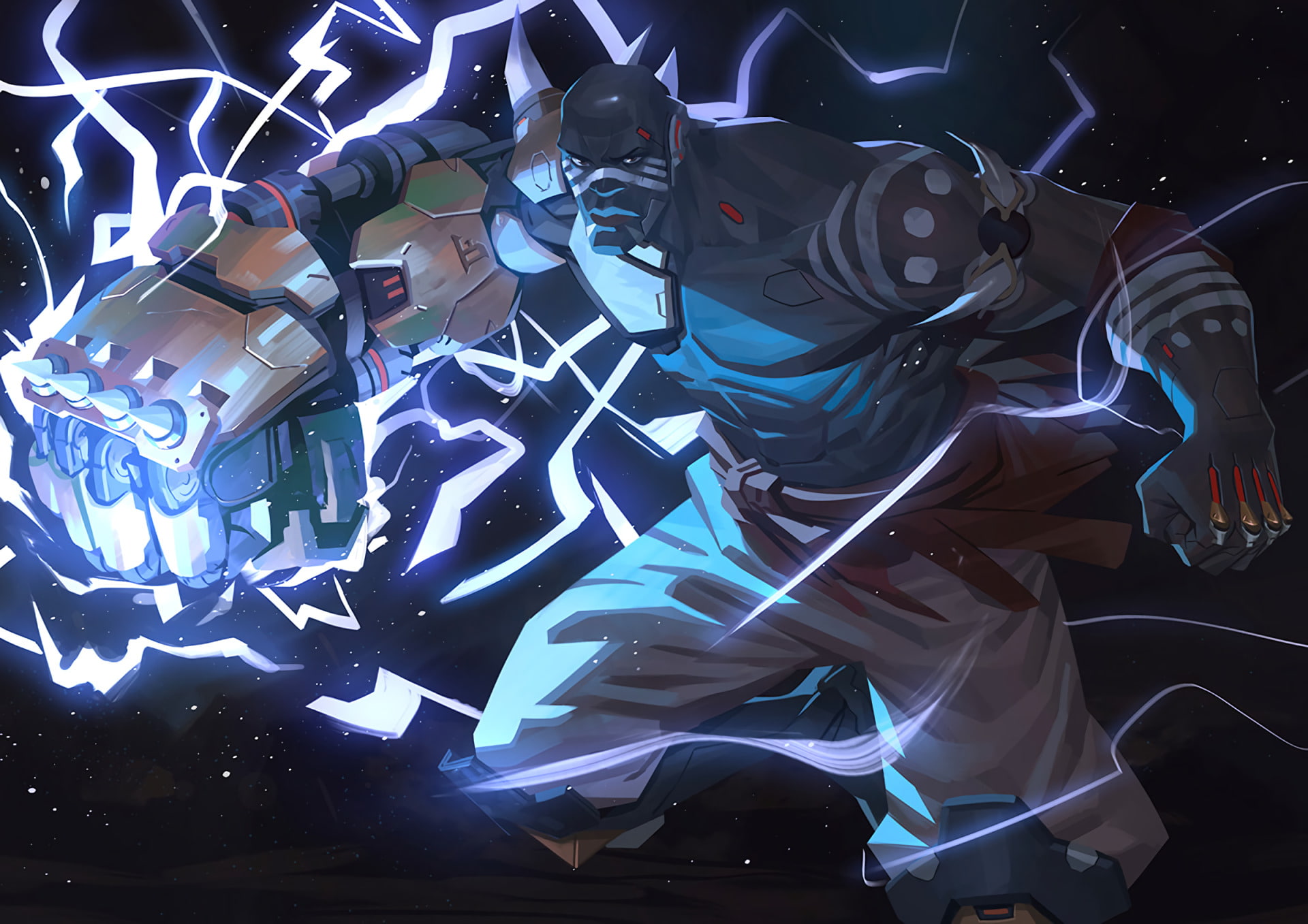 Doomfist (Overwatch), 1080P, Overwatch, Video Game, HD Wallpaper