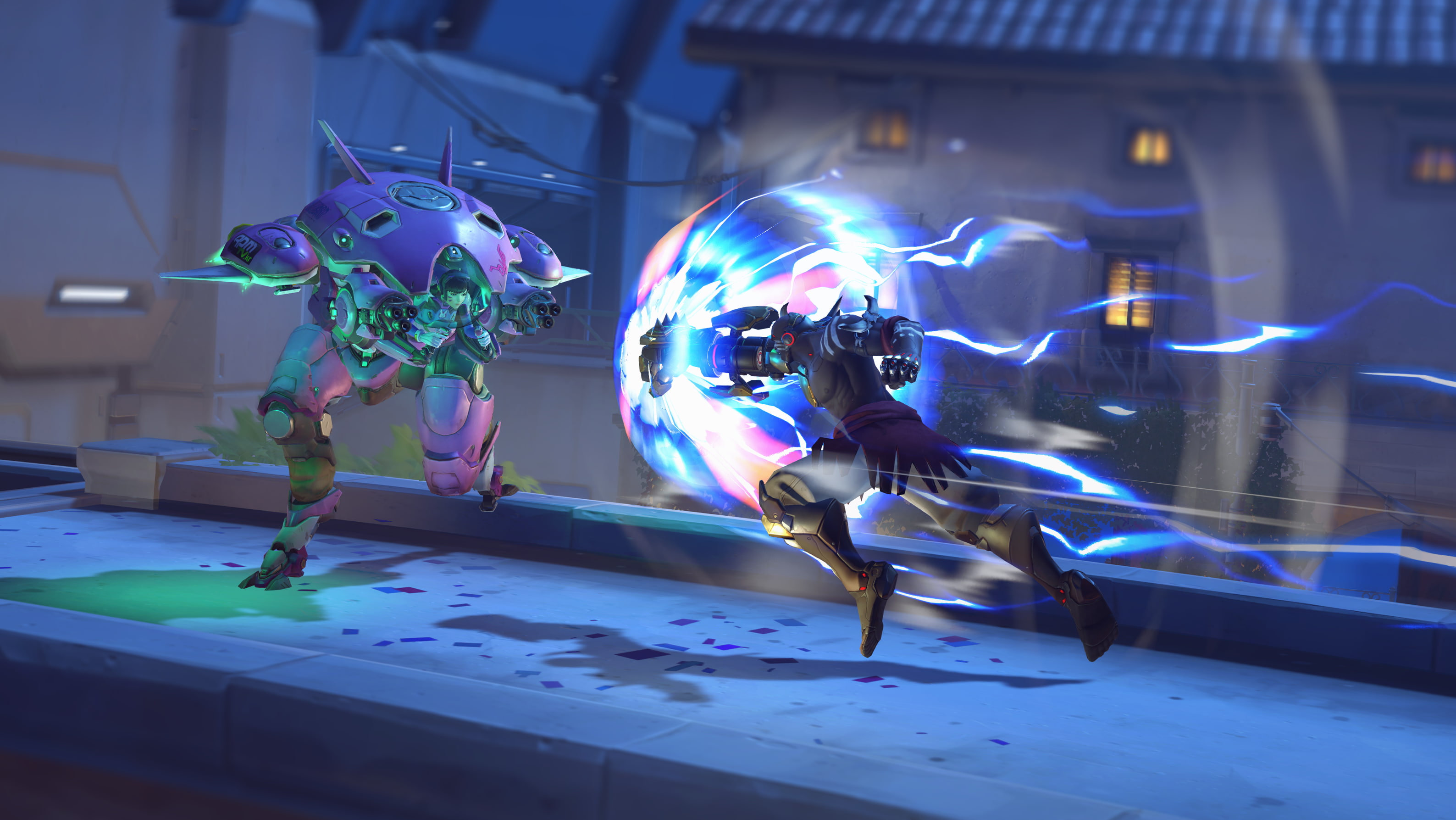 Doomfist (Overwatch), Overwatch, 2K, Video Game, D.Va (Overwatch), HD Wallpaper
