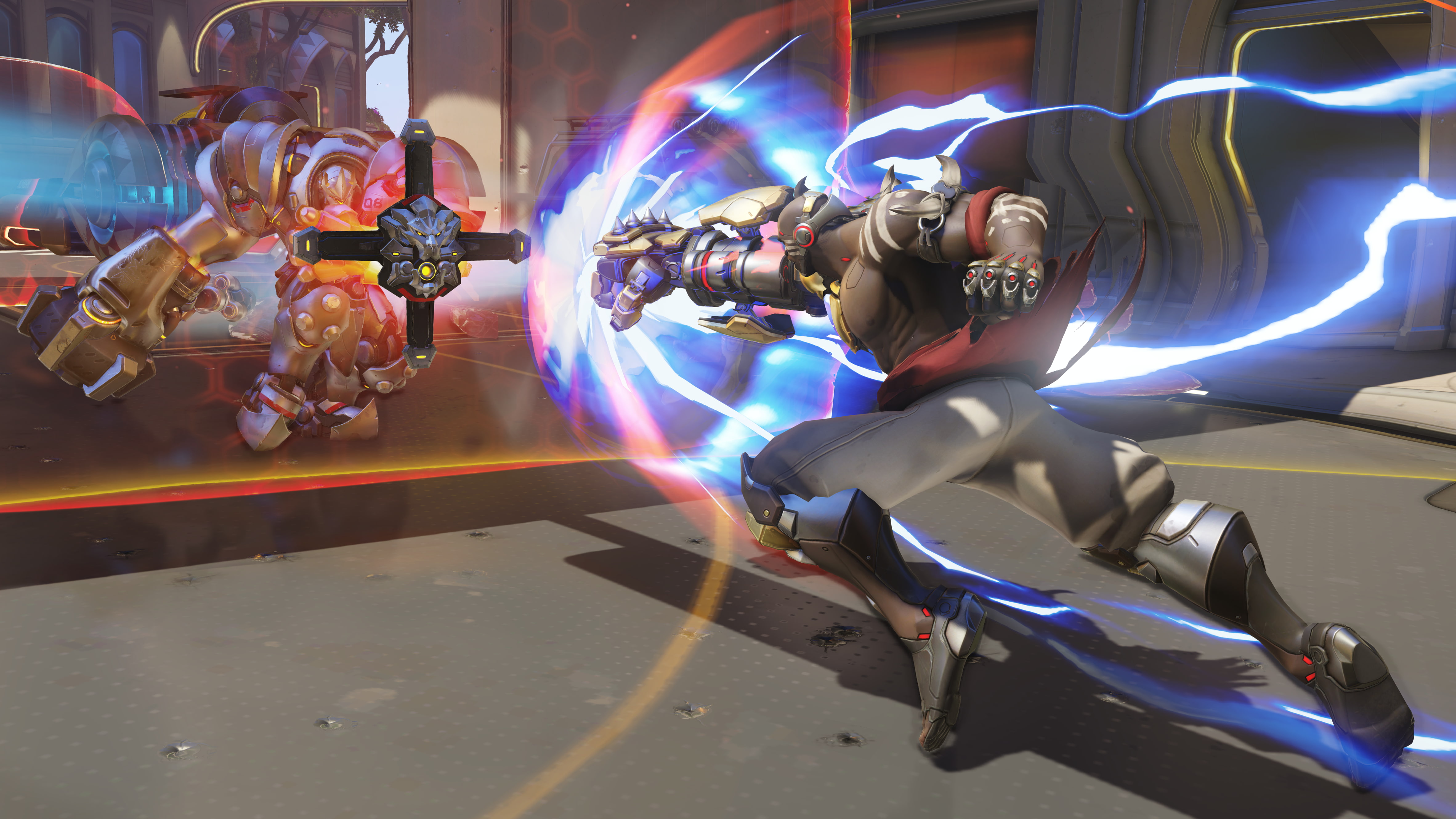 Video Game, Doomfist (Overwatch), Reinhardt (Overwatch), Overwatch, 4K, HD Wallpaper