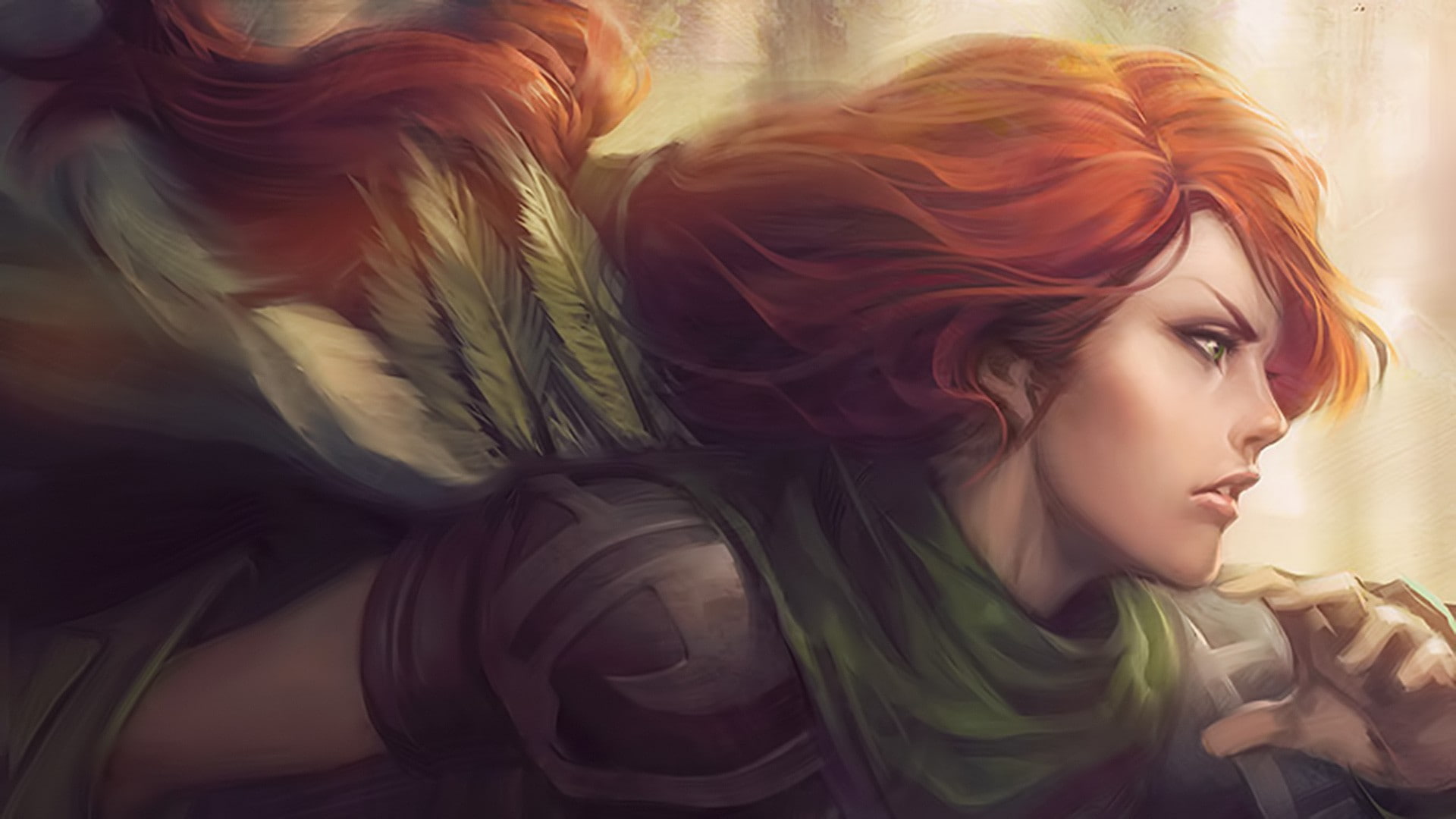 1080P, Windranger, Dota 2, HD Wallpaper