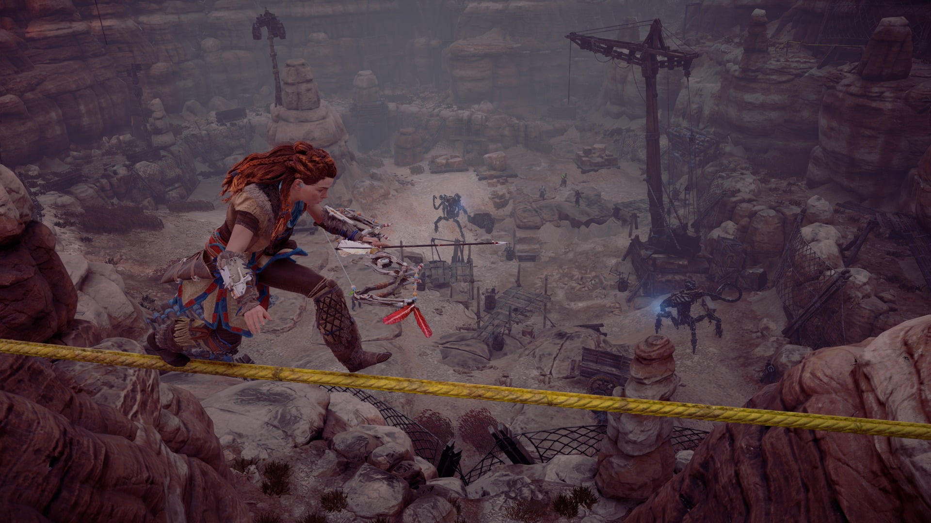 men, communication, religion, solid, weapon, people, architecture, gun, Horizon: Zero Dawn, outdoors, mech, real people, arts culture and entertainment, HD Wallpaper