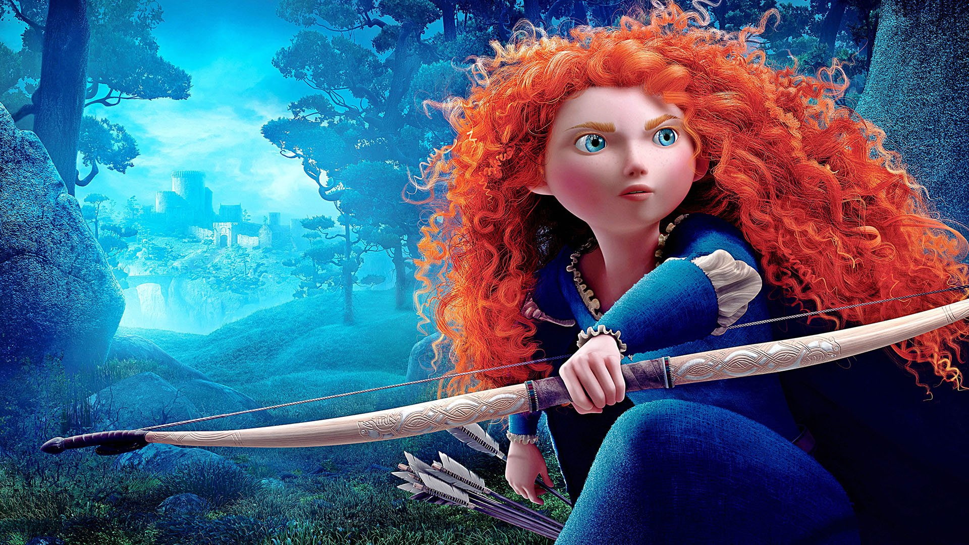 Movie, Brave, 1080P, Merida (Brave), HD Wallpaper