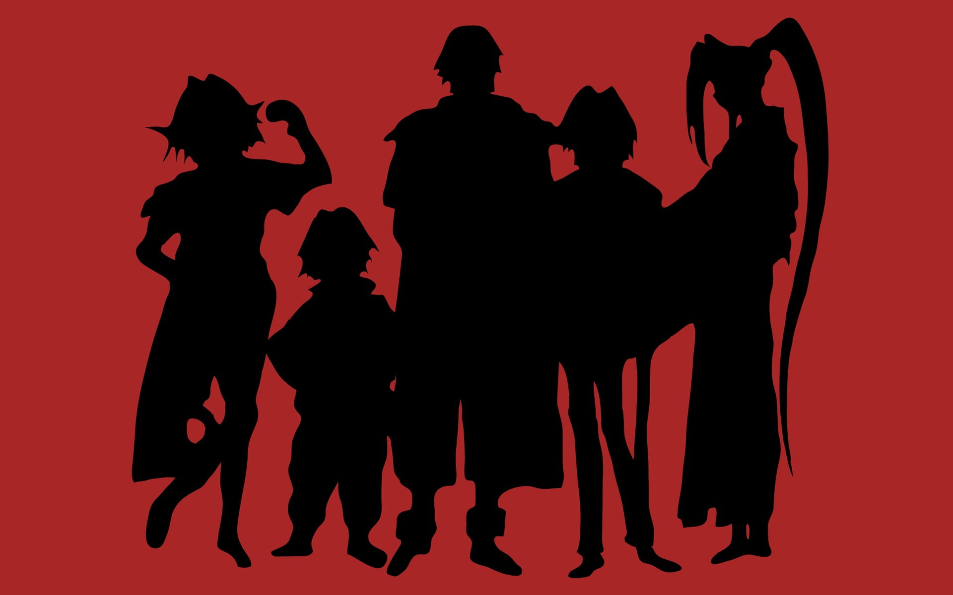 people, red, 1080P, music, adult, real people, Outlaw Star, dancing, group of people, togetherness, indoors, men, women, nightlife, silhouette, shadow, HD Wallpaper