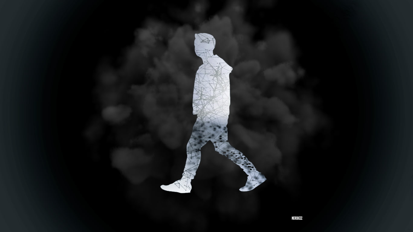 black background, standing, art and craft, no people, human representation, full length, white color, creativity, 720P, celebration, musician, rear view, HD Wallpaper