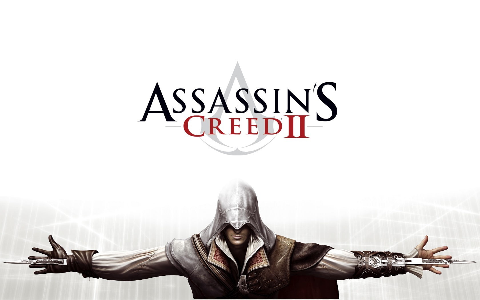 one person, Assassins Creed II, lifestyles, waist up, copy space, men, sign, 720P, adult, video games, obscured face, digital composite, text, communication, HD Wallpaper