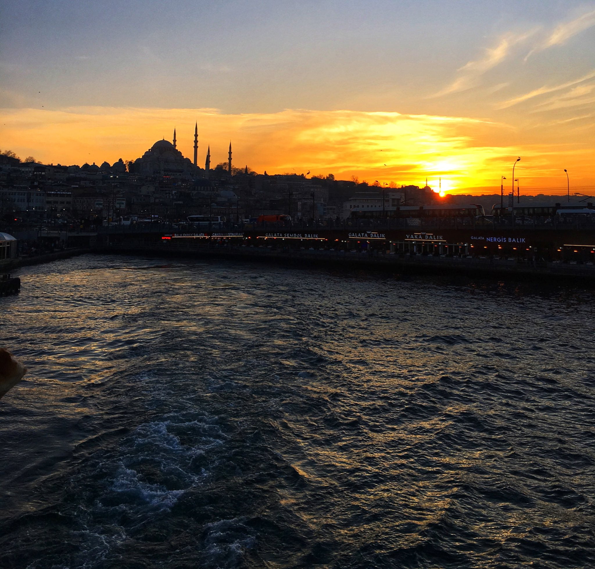 galata bridge, 1080P, Istanbul, HD Wallpaper