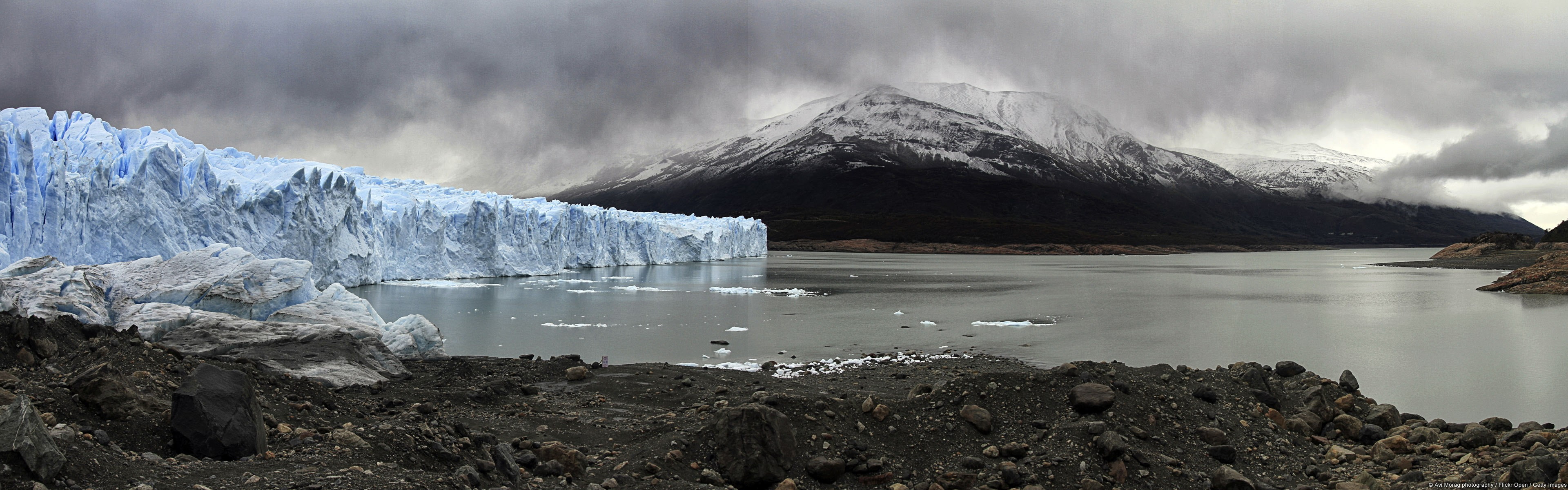 nature, mountains, glaciers, landscape, 4K, ice, HD Wallpaper