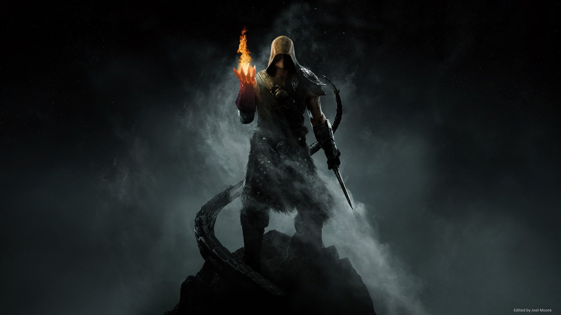 1080P, skyrim, dragonborn, HD Wallpaper