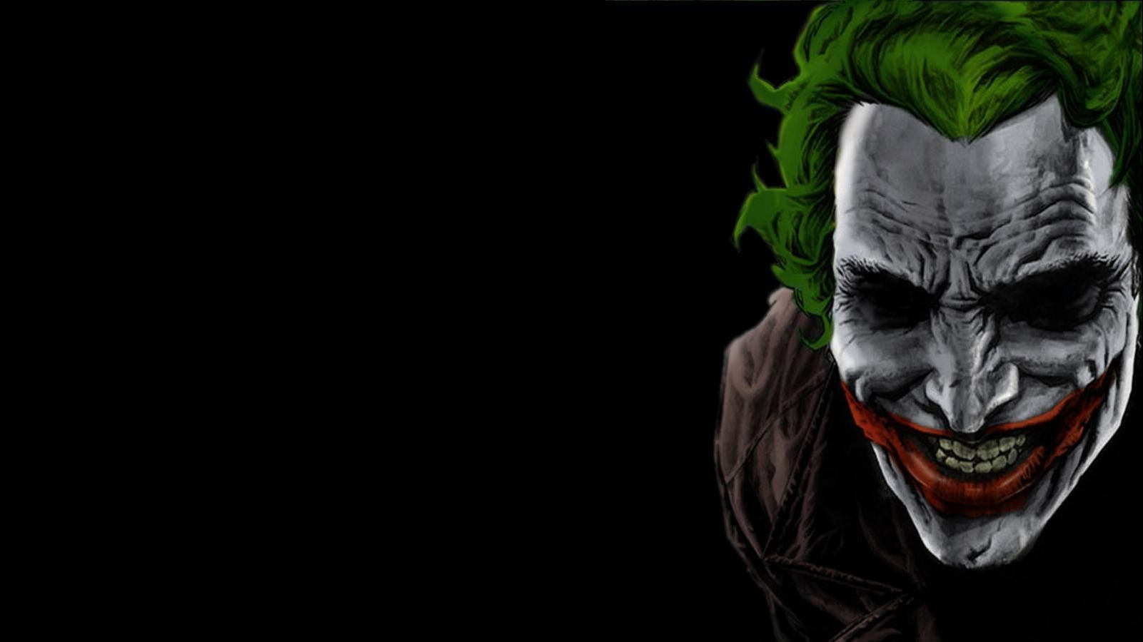 representation, dark, halloween, mask, Joker, 720P, copy space, studio shot, no people, black background, art and craft, celebration, portrait, human skeleton, HD Wallpaper