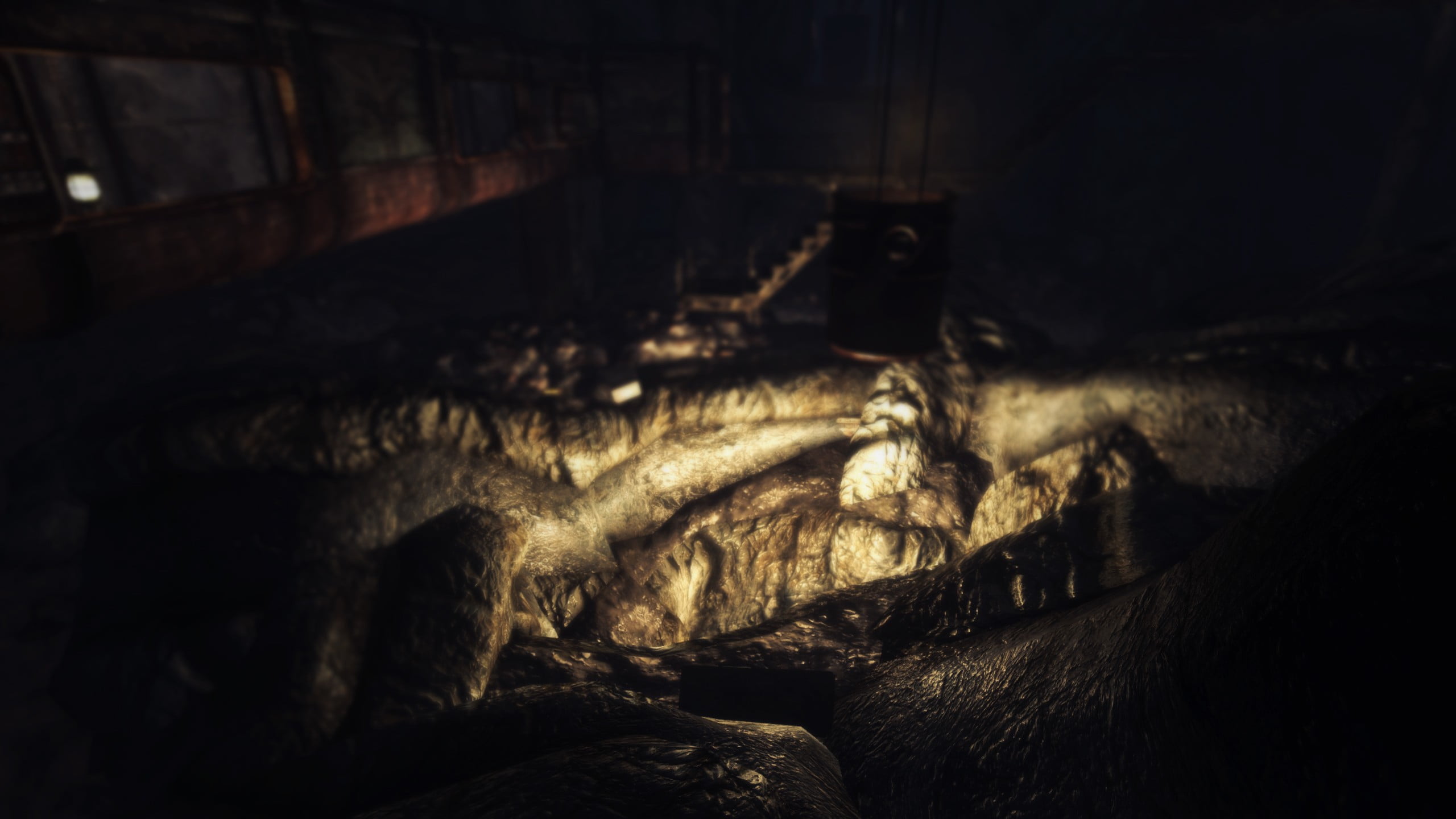 old, Fallout 3, animal wildlife, video games, environment, indoors, animal, untitled, Fallout, history, ancient, architecture, no people, technology, human skeleton, HD Wallpaper
