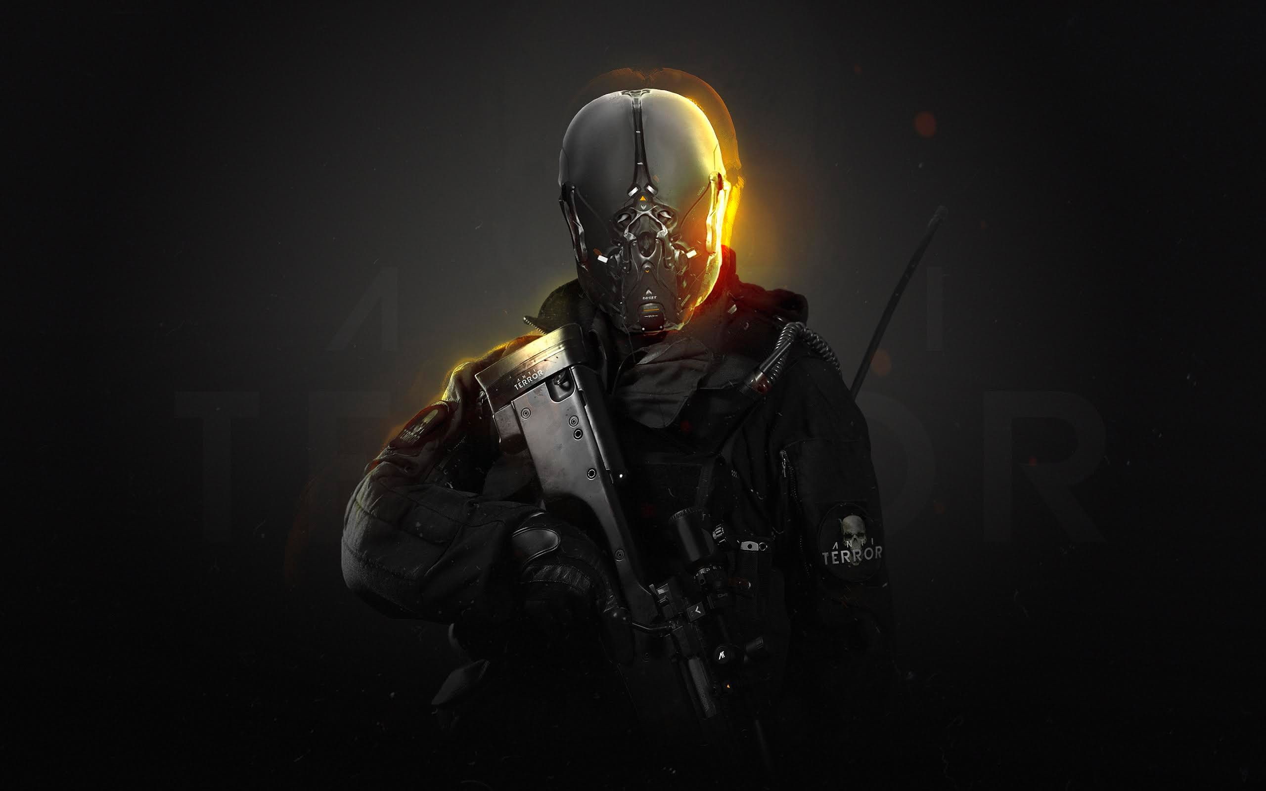 robot, science fiction, 2K, androids, Andre Luiz De Castro, HD Wallpaper