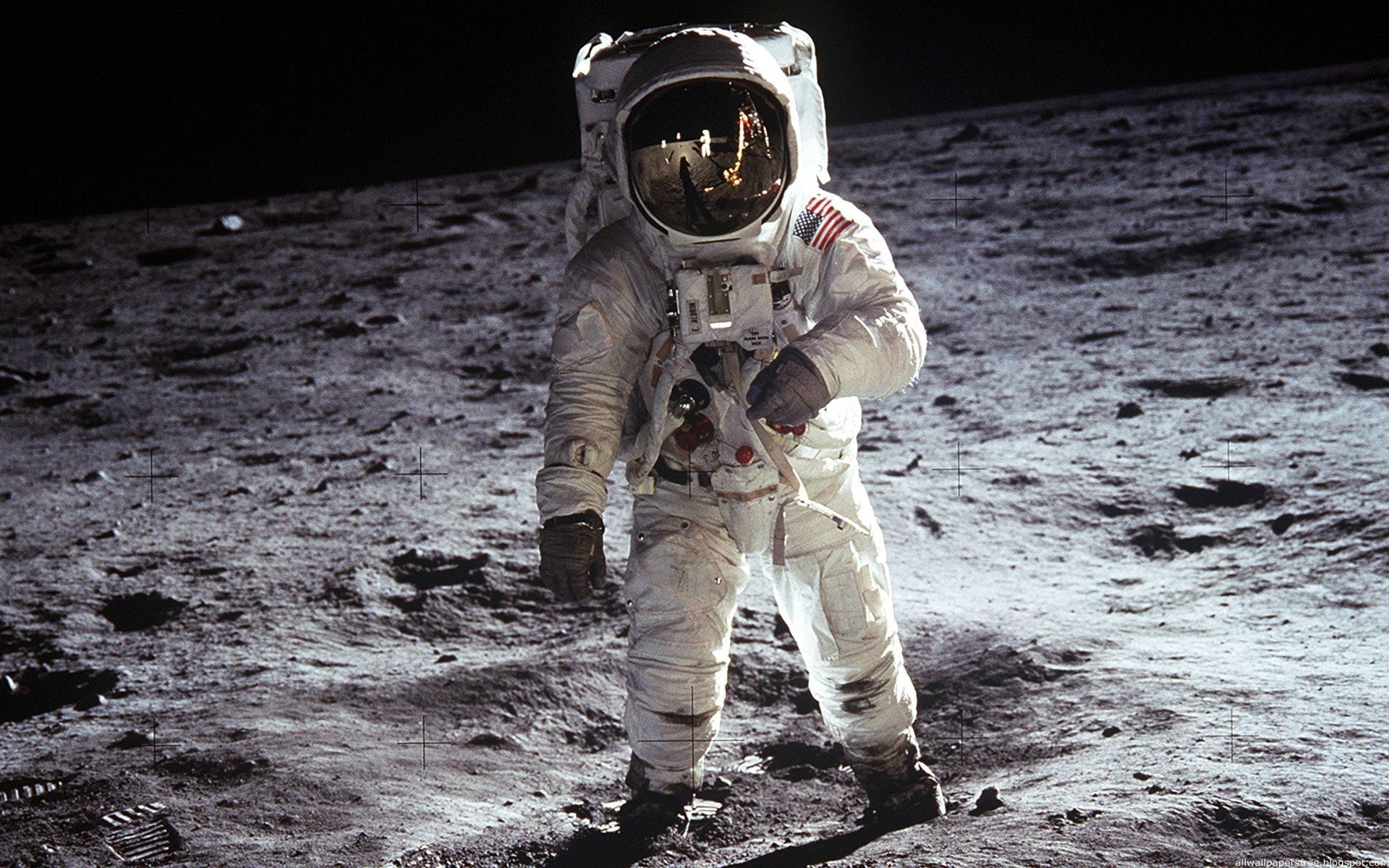 parking lot, space, space suit, astronaut, Cornelius Dämmrich, 3d design, 1080P, NASA, Apollo, Moon, HD Wallpaper