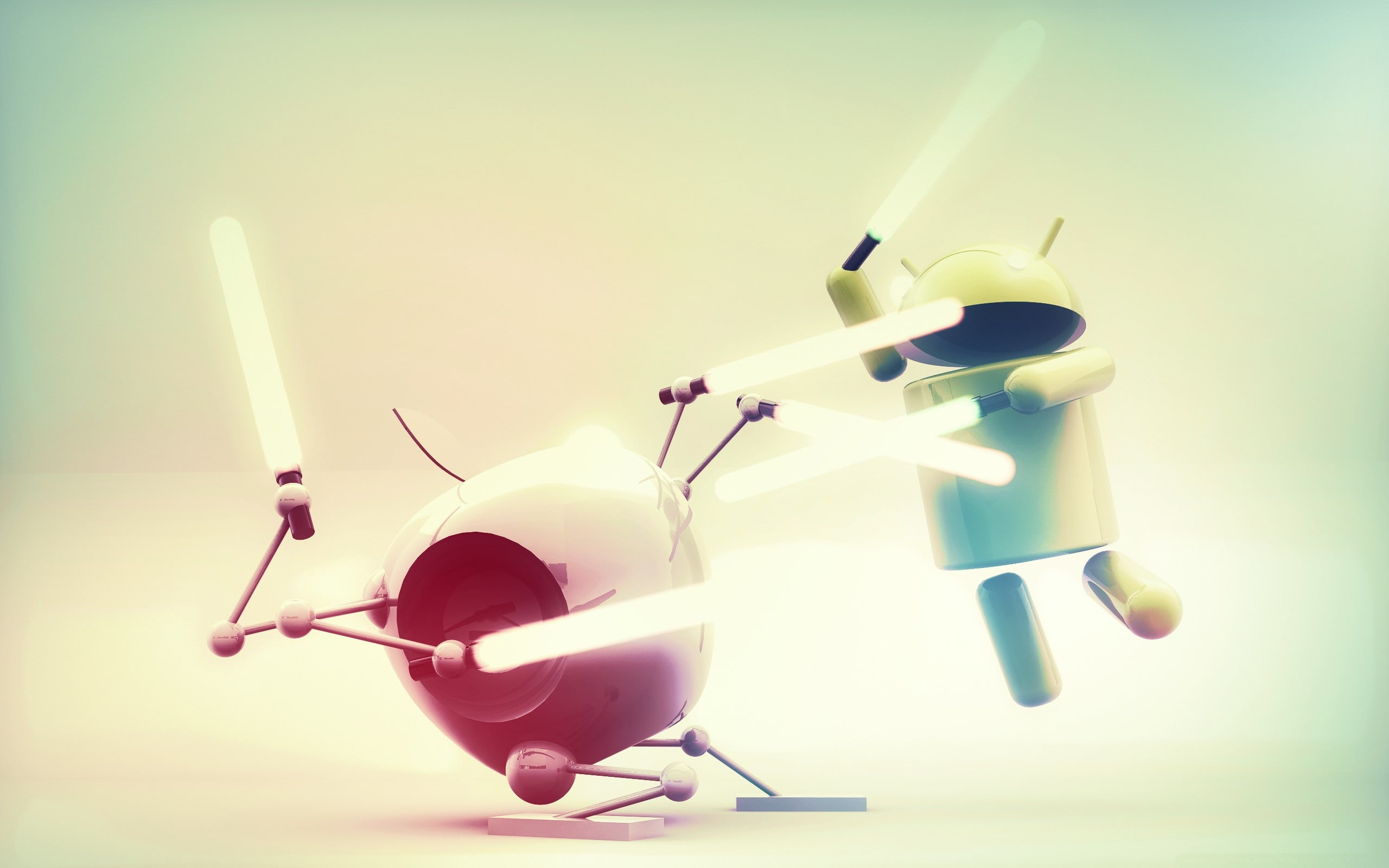 android, technology, apple, 2K, apples, mac, art, funny, hd, HD Wallpaper