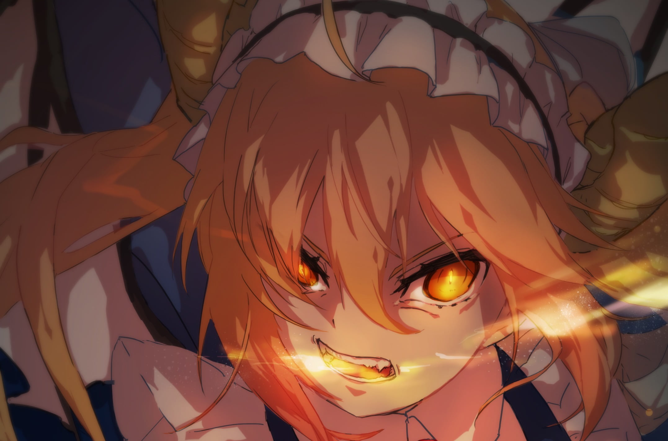 lighting equipment, decoration, craft, Kobayashi-san Chi no Maid Dragon, anime, statue, illuminated, art and craft, Tohru (Kobayashi-san Chi no Maid Dragon), HD Wallpaper