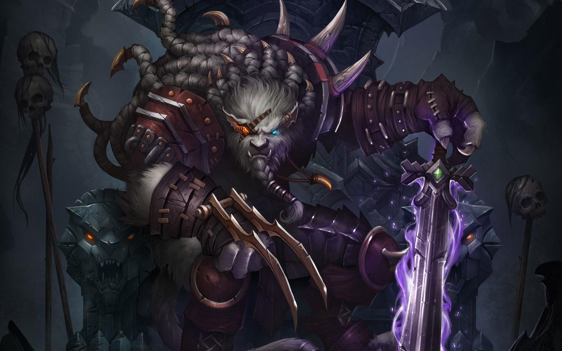 league of legends, legends, game, purple, league, android, warrior, games, 1080P, illustration, 1920x1200, rengar, HD Wallpaper