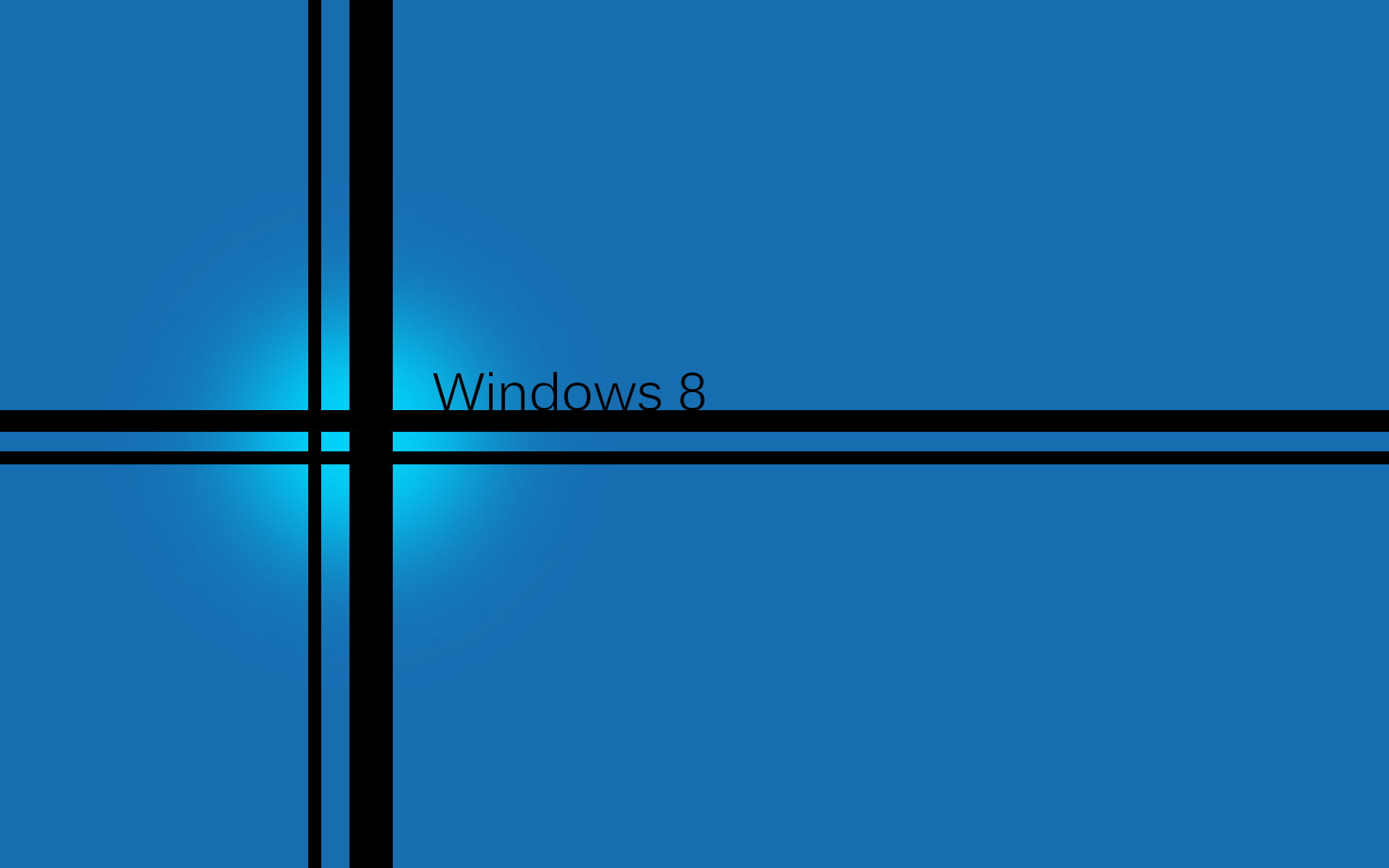 Windows 8, digital, sky, 1080P, light, window, clear sky, low angle view, window frame, connection, background, no people, blue, day, glass - material, HD Wallpaper