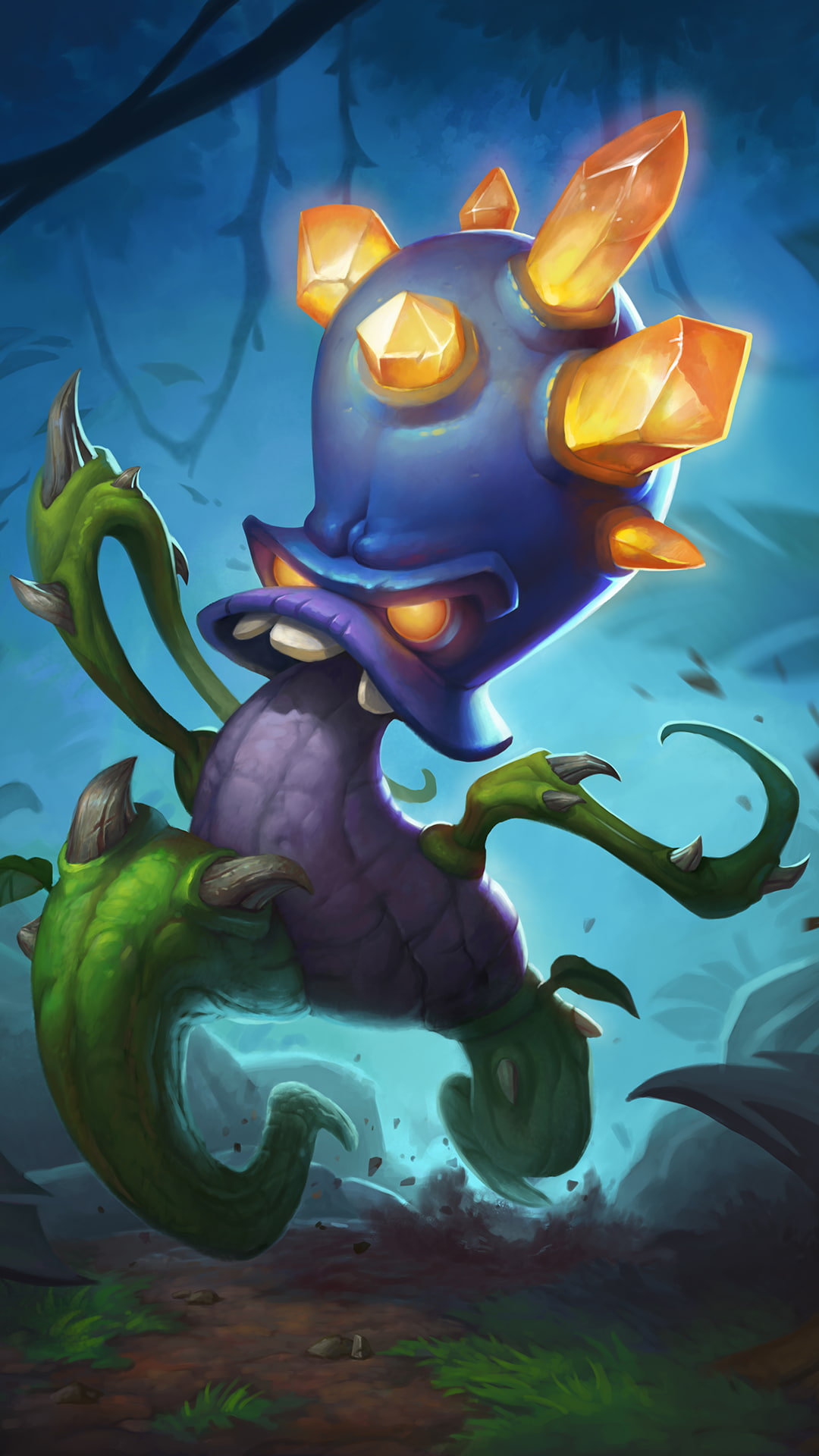 Hearthstone: Heroes of Warcraft, 1080P, fantasy art, PC gaming, Hearthstone ungoro, Phone HD Wallpaper