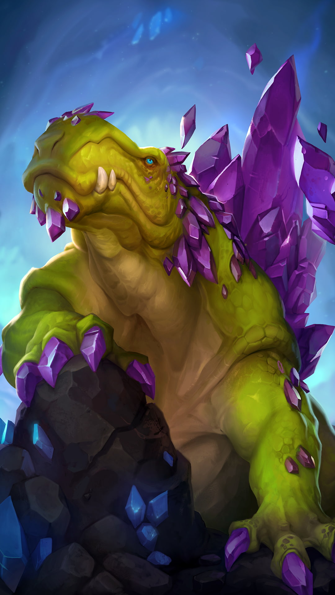 creature, PC gaming, Hearthstone ungoro, fantasy art, Hearthstone: Heroes of Warcraft, 1080P, Phone HD Wallpaper