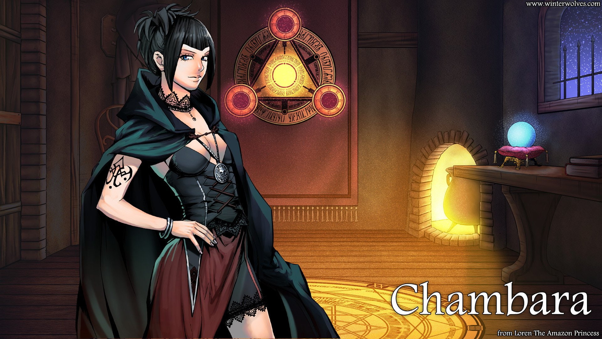 1080P, game, video, chambara, mac, loren, princess, the, amazon, android, HD Wallpaper