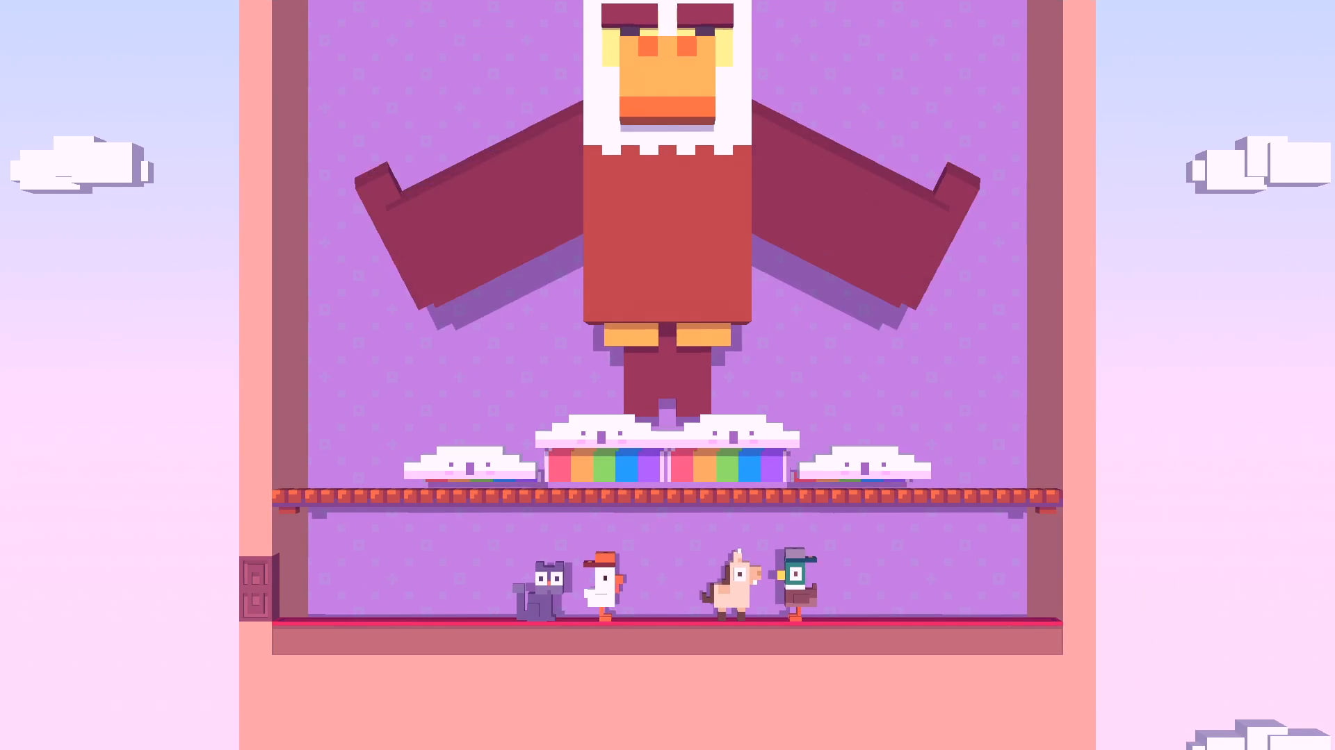android games, Crossy Road, game characters, 1080P, HD Wallpaper